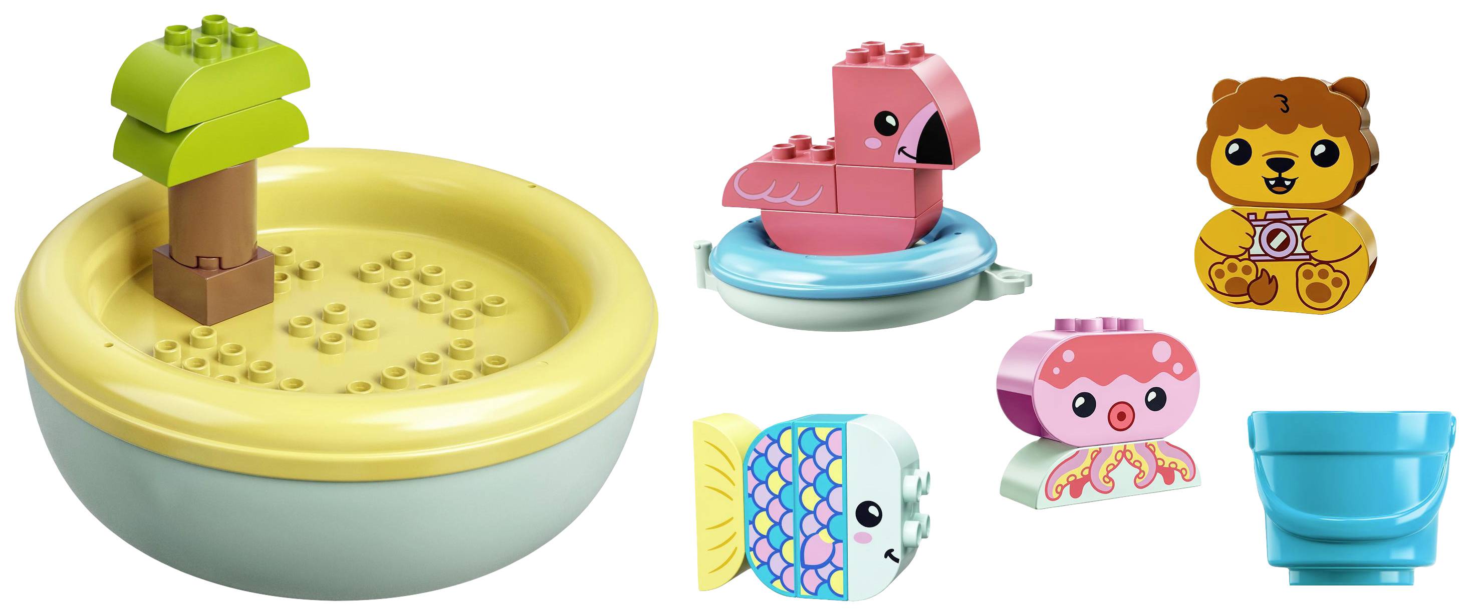 10966 LEGO® DUPLO® Badewannenspaß: Schwimmende Tierinsel