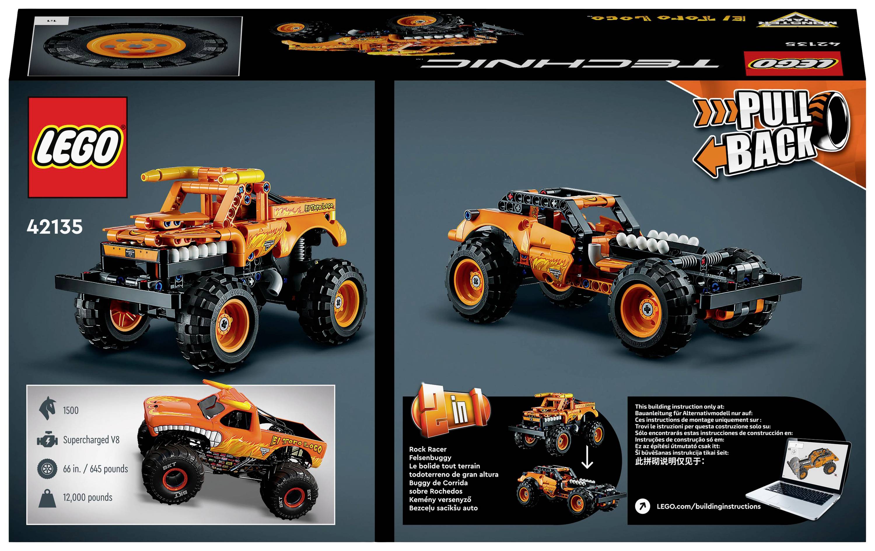 42135 LEGO® TECHNIC Monster Jam El Toro Loco