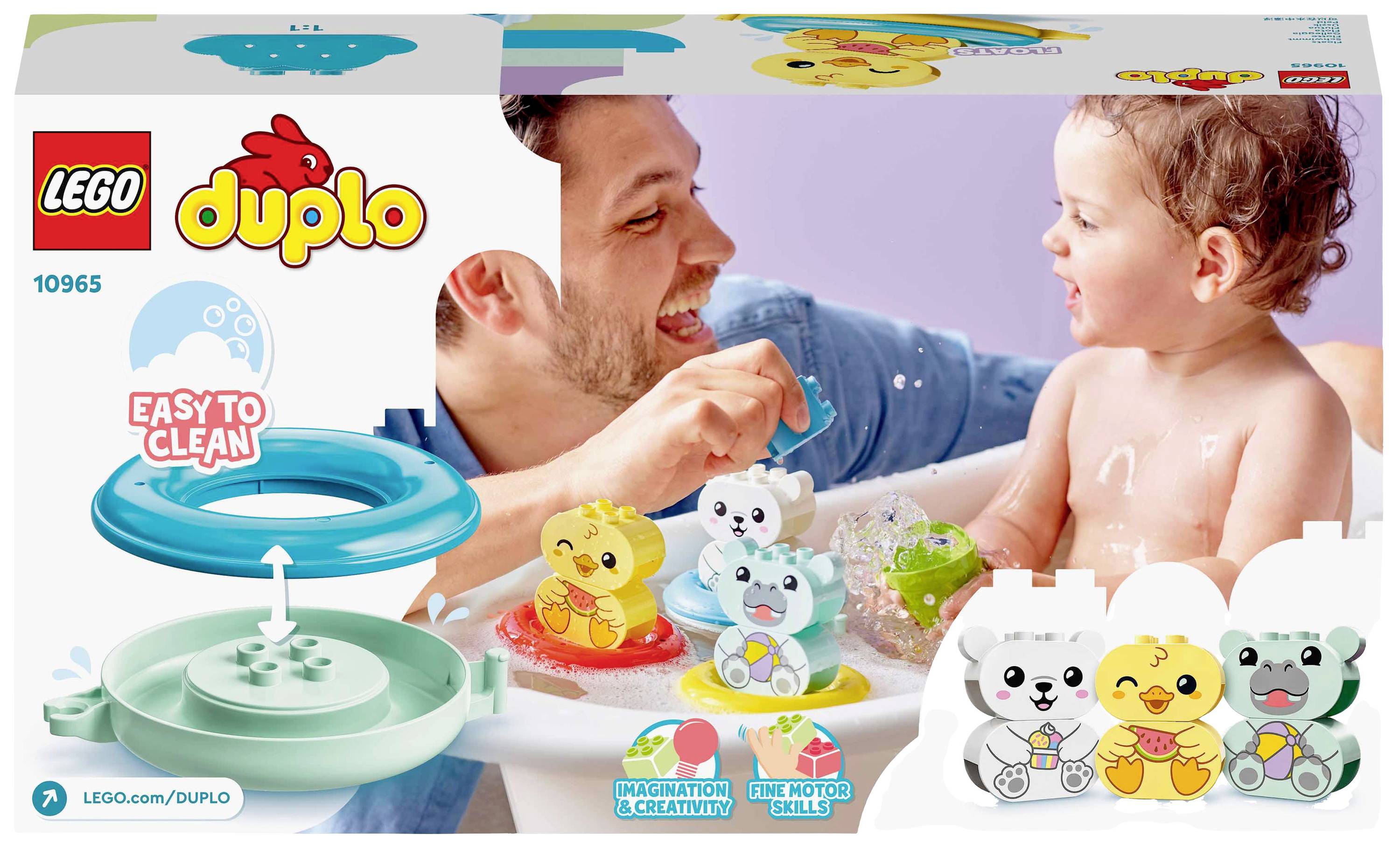 10965 LEGO® DUPLO® Badewannenspaß: Schwimmender Tierzug