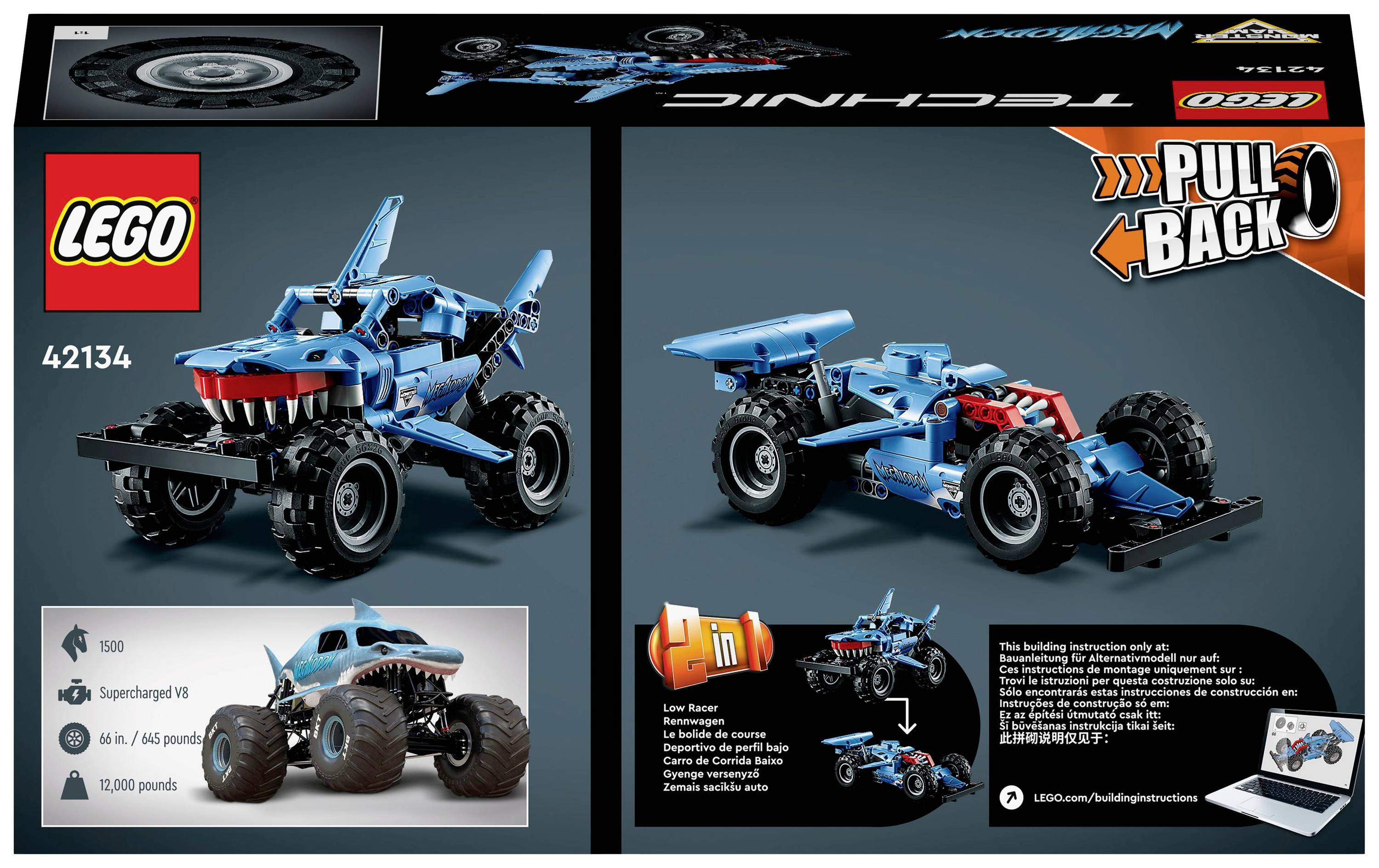 42134 LEGO® TECHNIC Monster Jam Megalodon