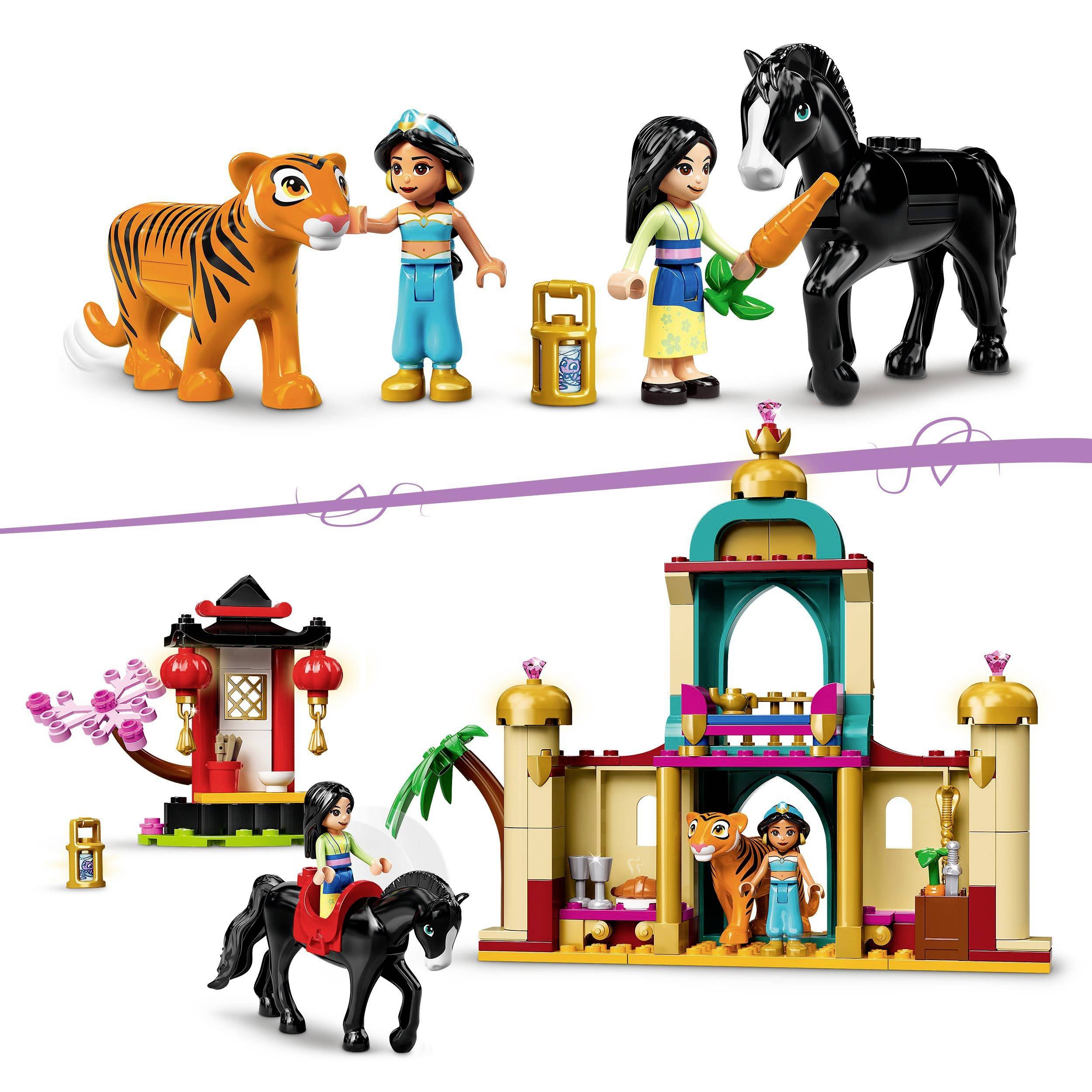 43208 LEGO® DISNEY Jasmins und Mulans Abenteuer
