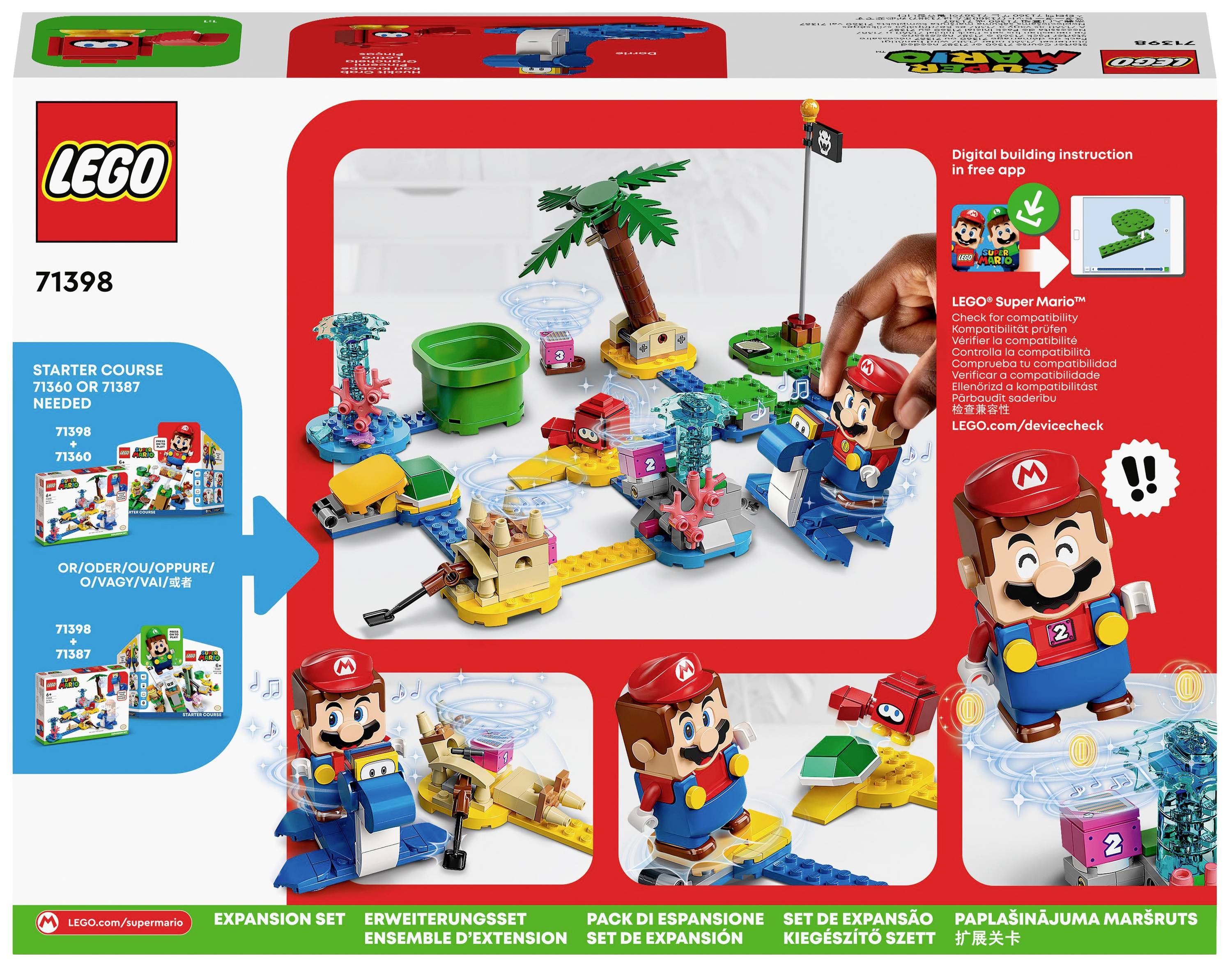 71398 LEGO® Super Mario™ Dorries Strandgrundstück – Erweiterungsset