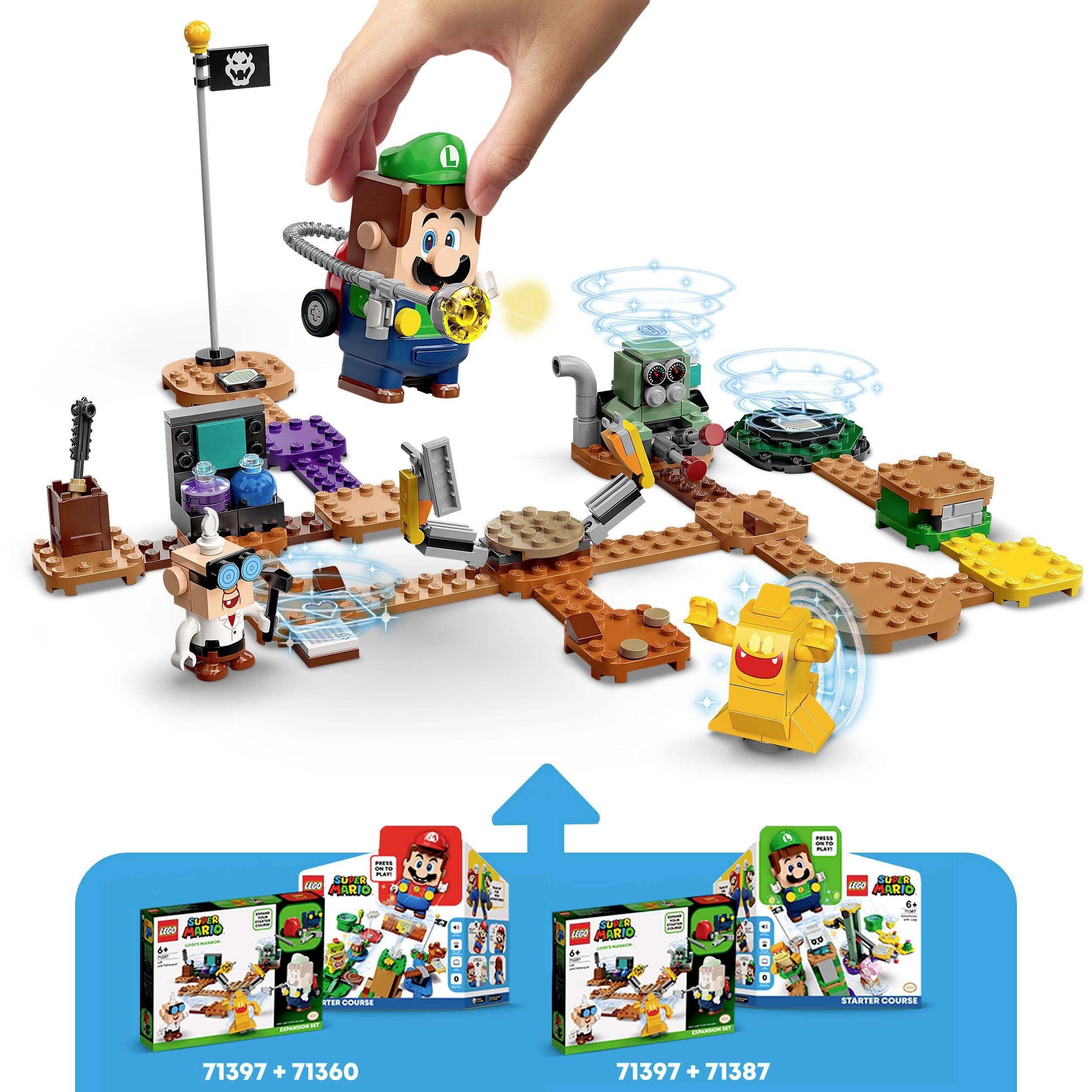 71397 LEGO® Super Mario™ Luigi’s Mansion: Labor und Schreckweg – Erweiterungsset