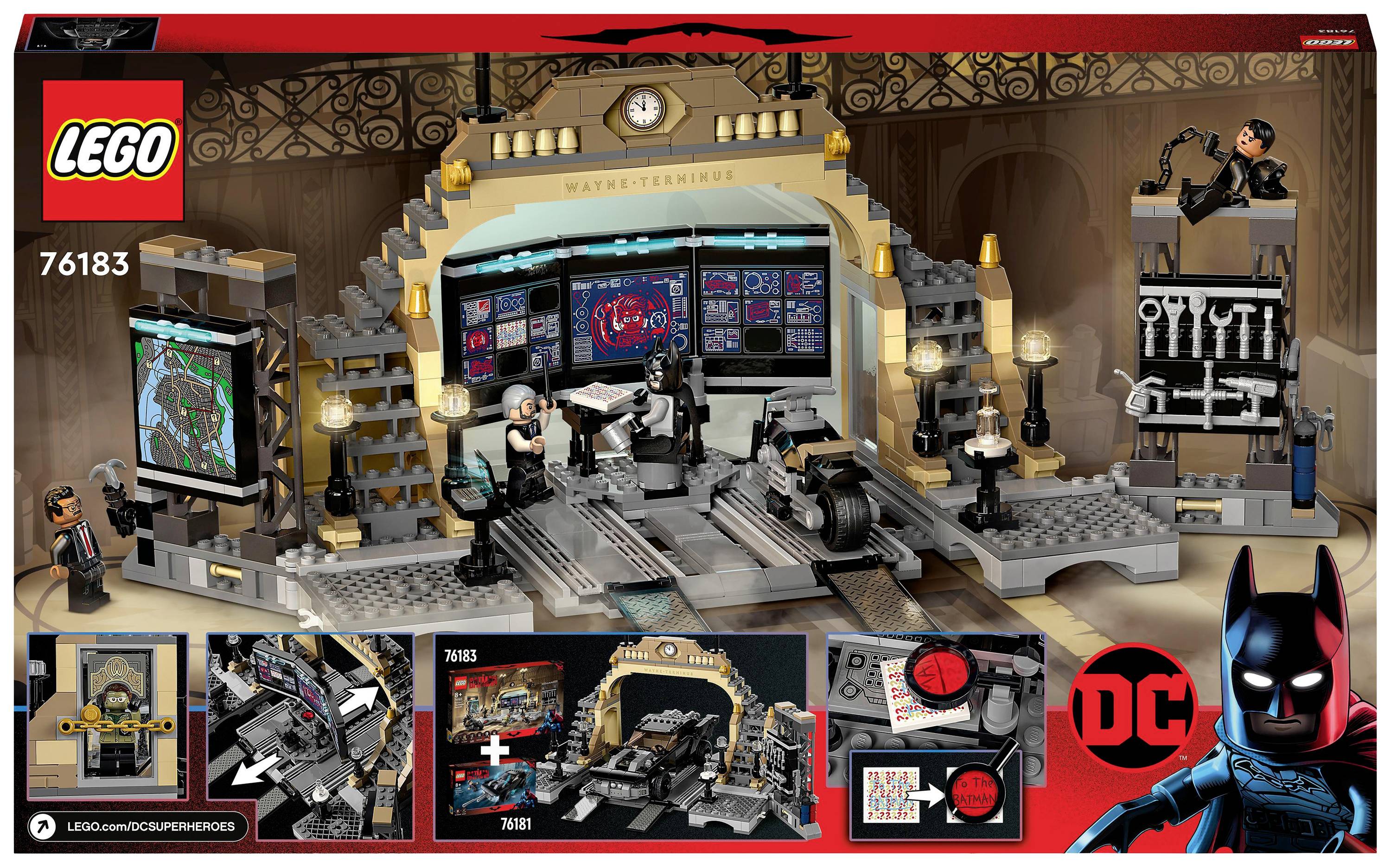 76183 LEGO® DC COMICS SUPER HEROES Bathöhle: Duell mit Riddler