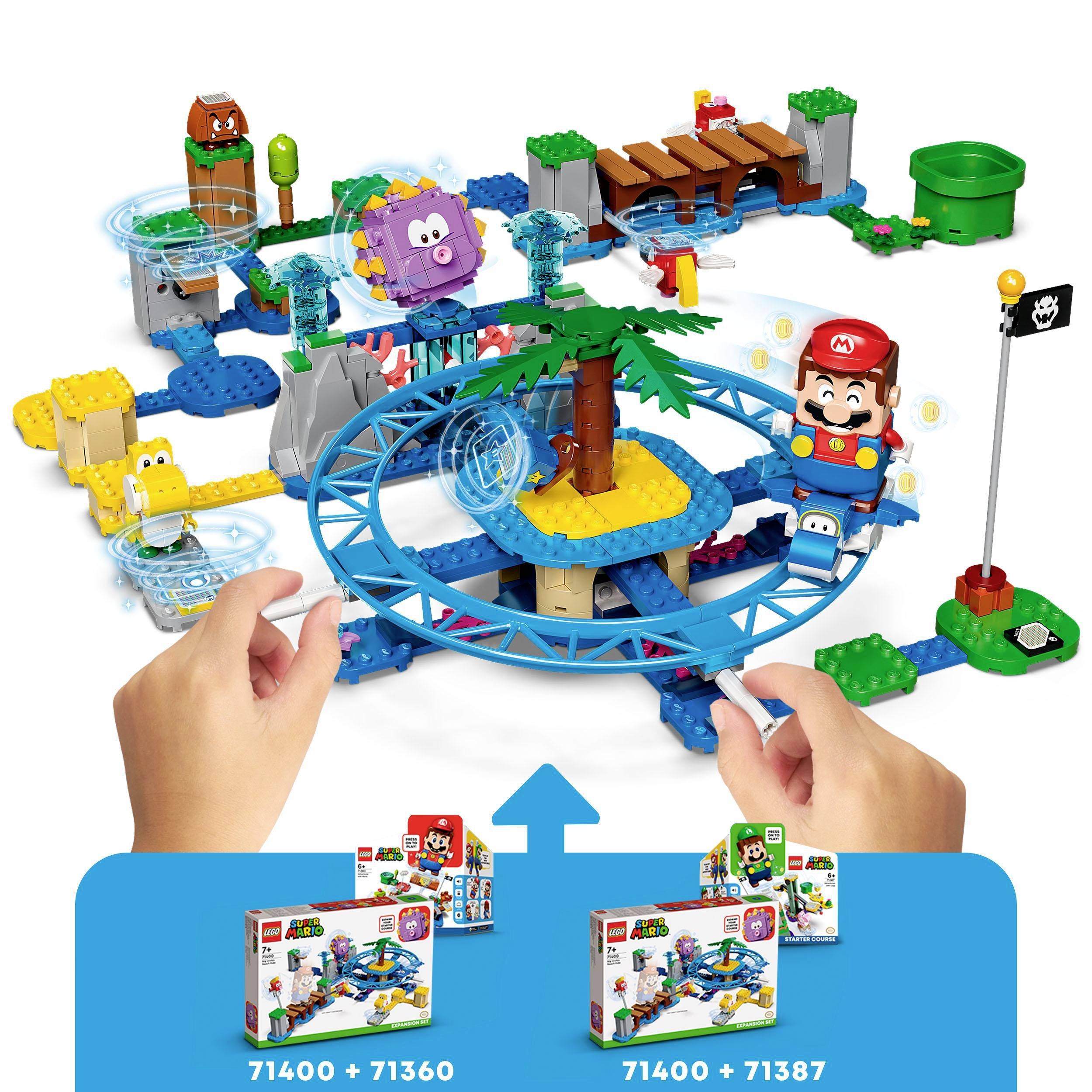 71400 LEGO® Super Mario™ Maxi-Iglucks Strandausflug – Erweiterungsset