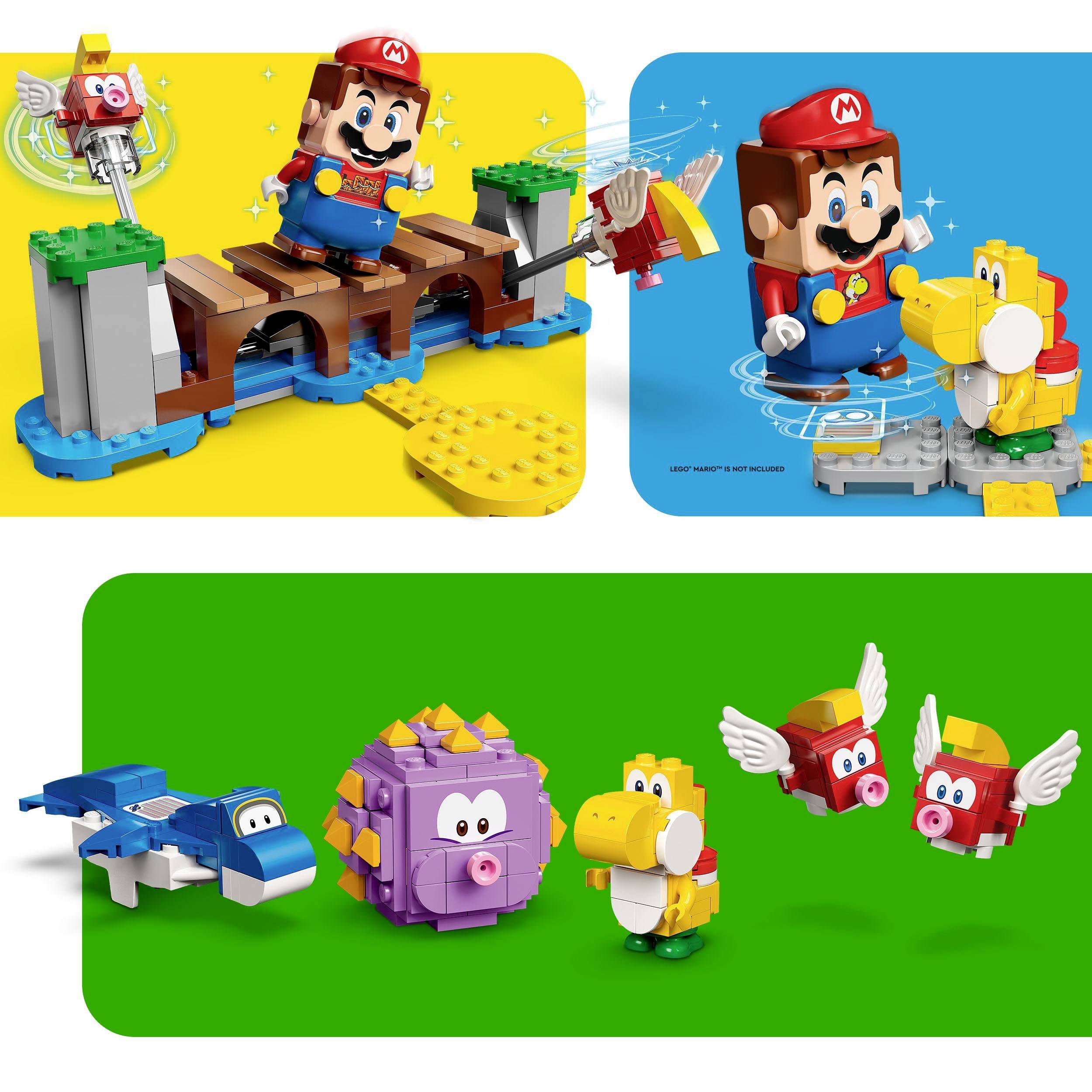 71400 LEGO® Super Mario™ Maxi-Iglucks Strandausflug – Erweiterungsset