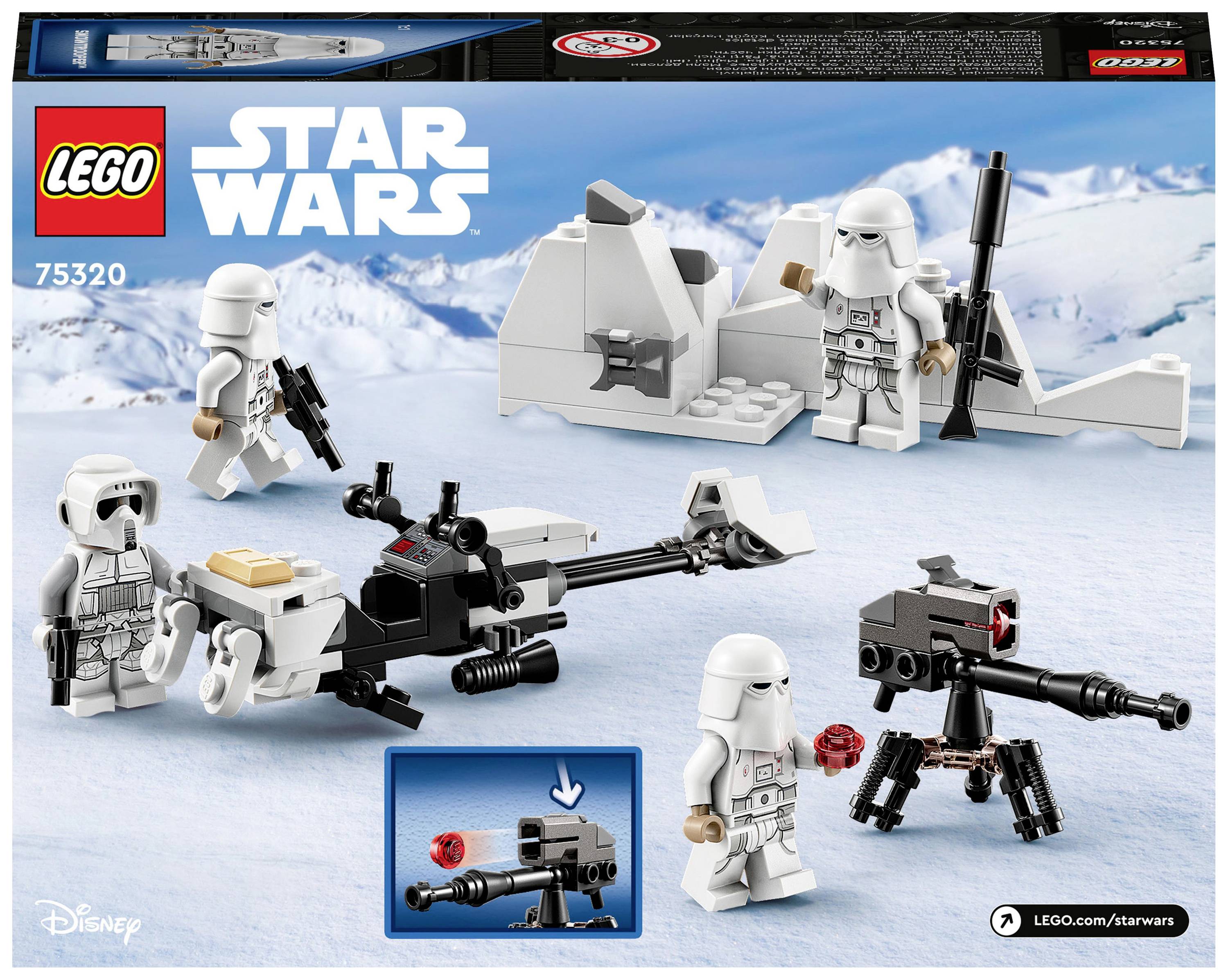 75320 LEGO® STAR WARS™ Snowtrooper Battle Pack