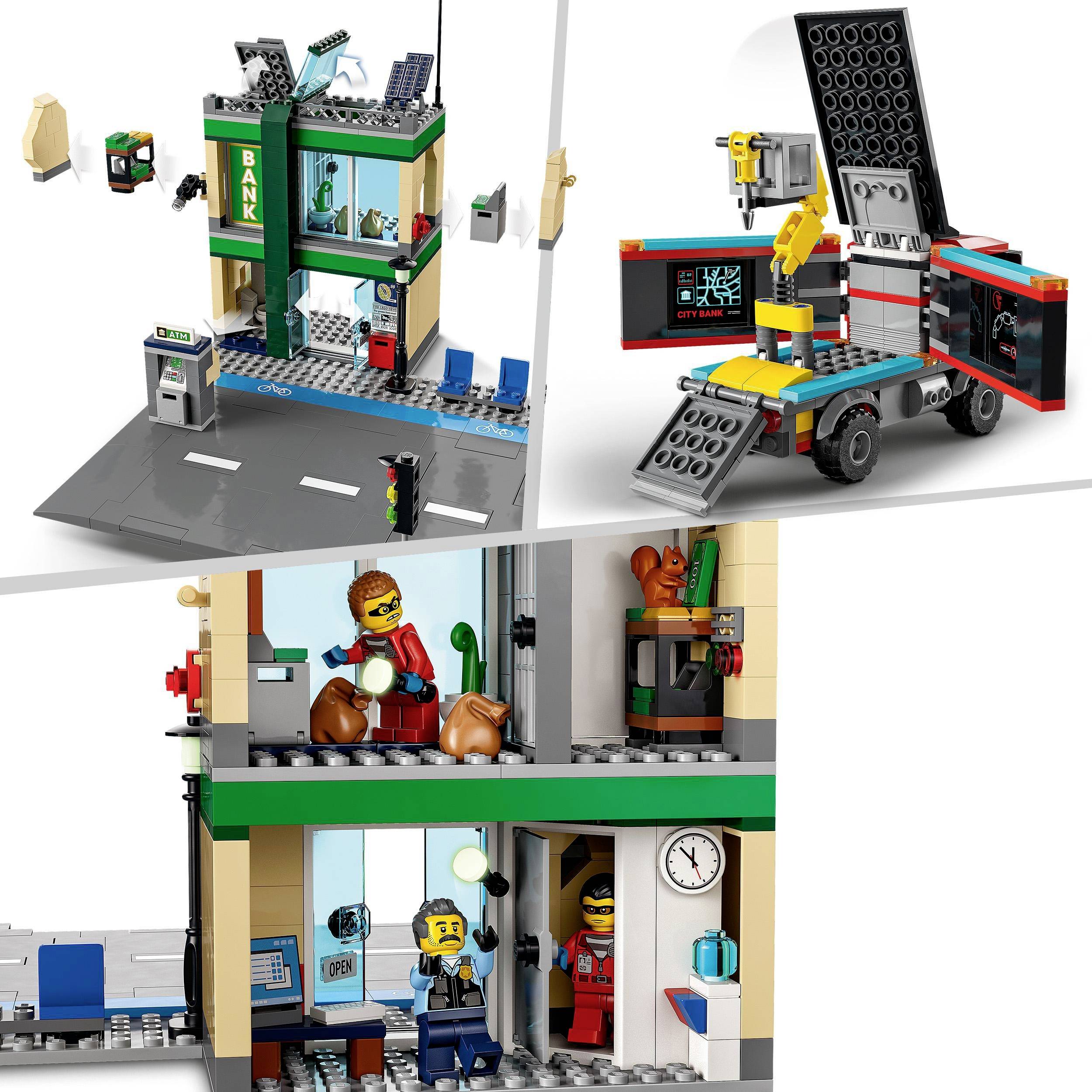 60317 LEGO® CITY Banküberfall mit Verfolgungsjagd