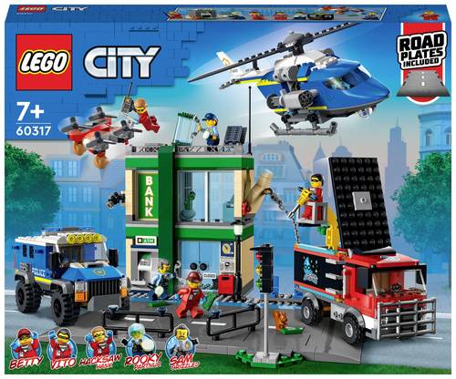 60317 LEGO® CITY Banküberfall mit Verfolgungsjagd