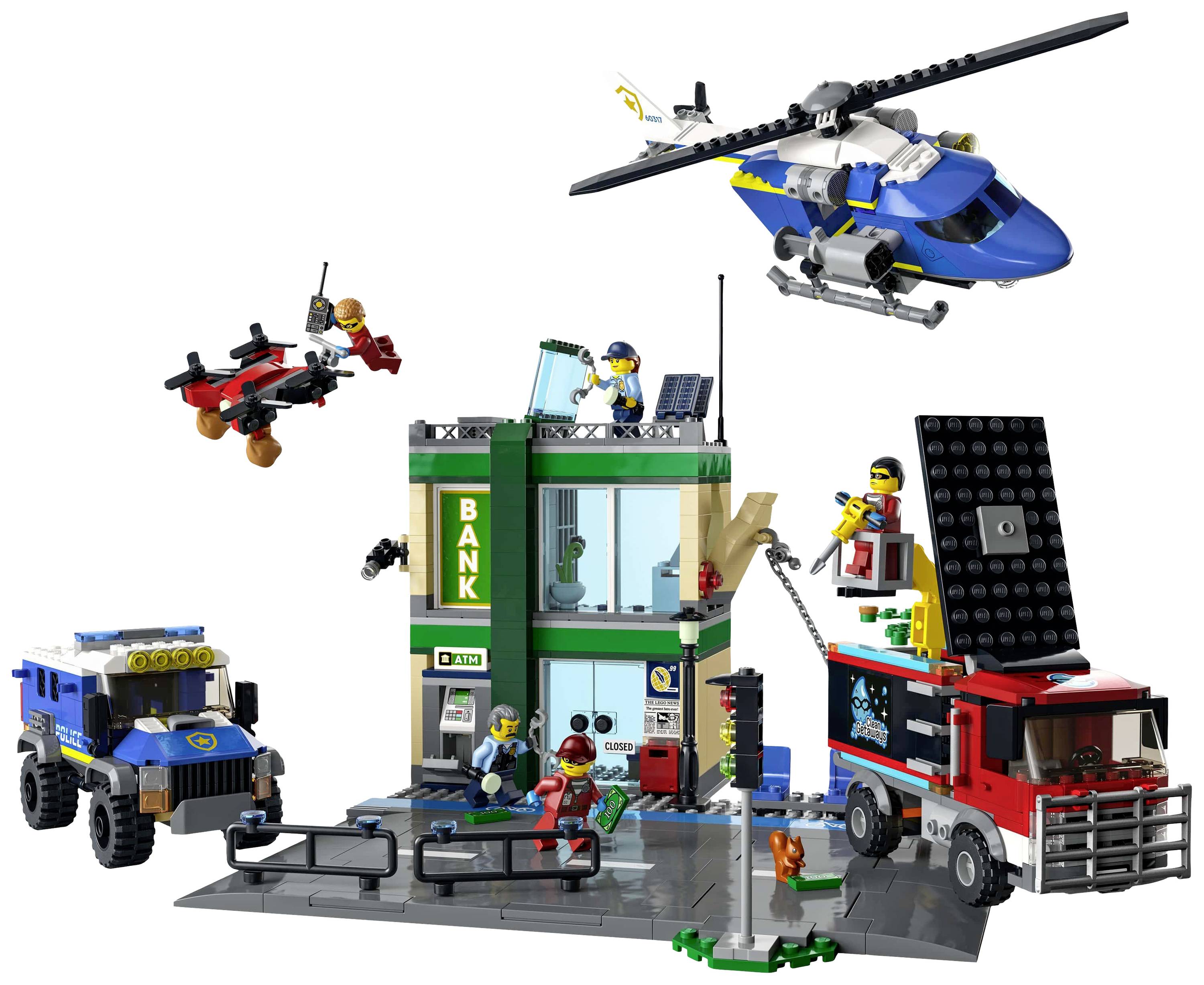 60317 LEGO® CITY Banküberfall mit Verfolgungsjagd