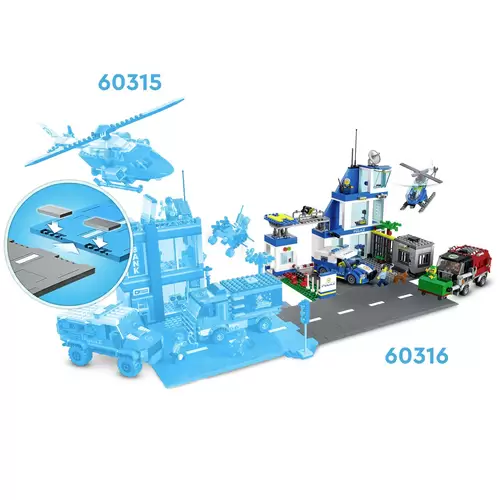 60316 LEGO® CITY Polizeistation 60316 LEGO® CITY Polizeistation