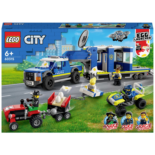 60315 LEGO® CITY Mobile Polizei-Einsatzzentrale
