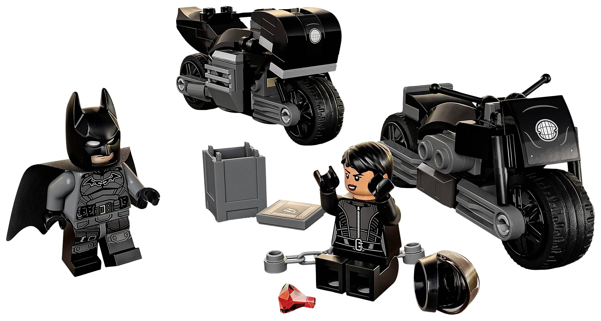 76179 LEGO® DC COMICS SUPER HEROES Batman & Selina Kyle: Verfolgungsjagd auf dem Motorrad