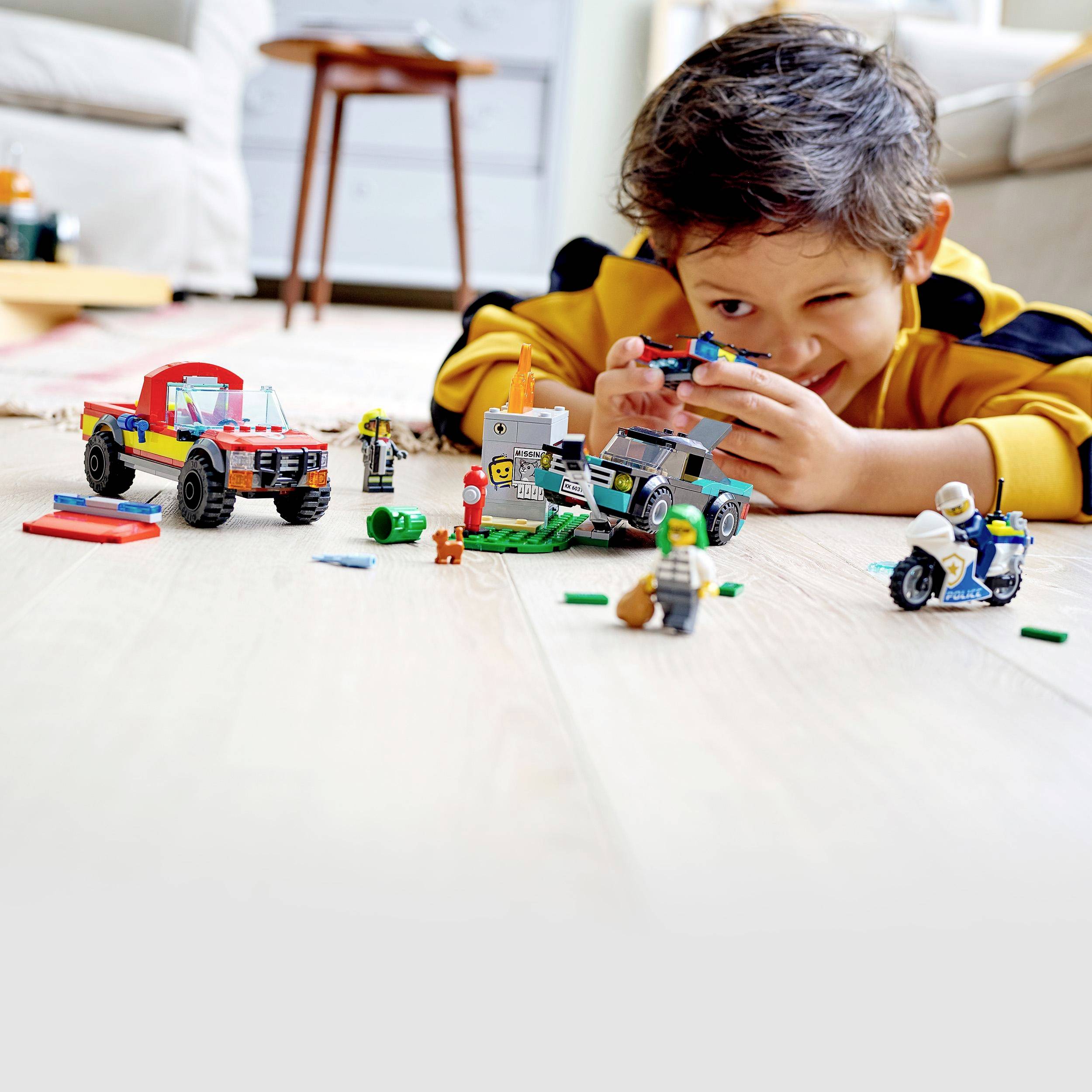 60319 LEGO® CITY Löscheinsatz und Verfolgungsjagd