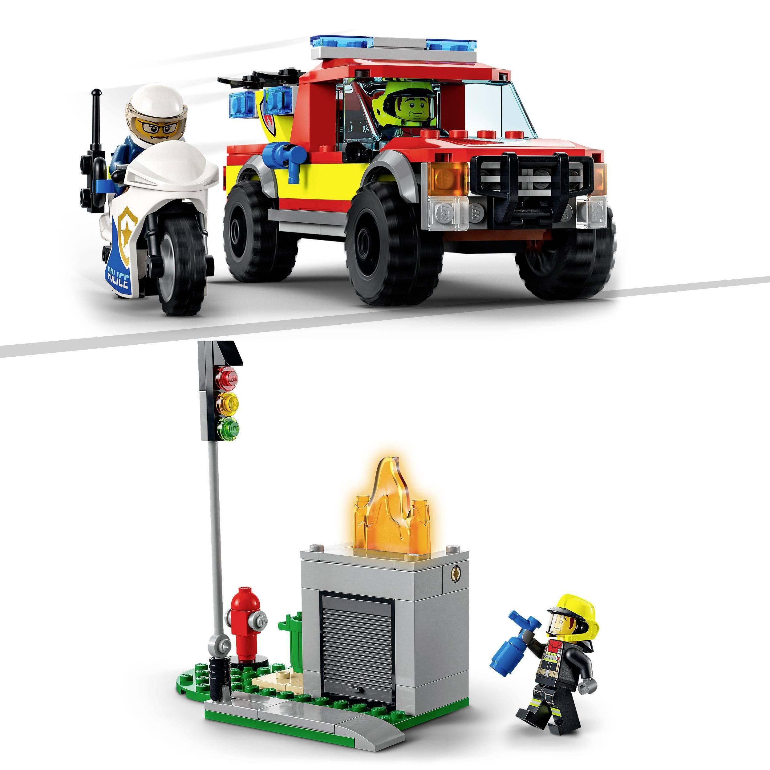 60319 LEGO® CITY Löscheinsatz und Verfolgungsjagd