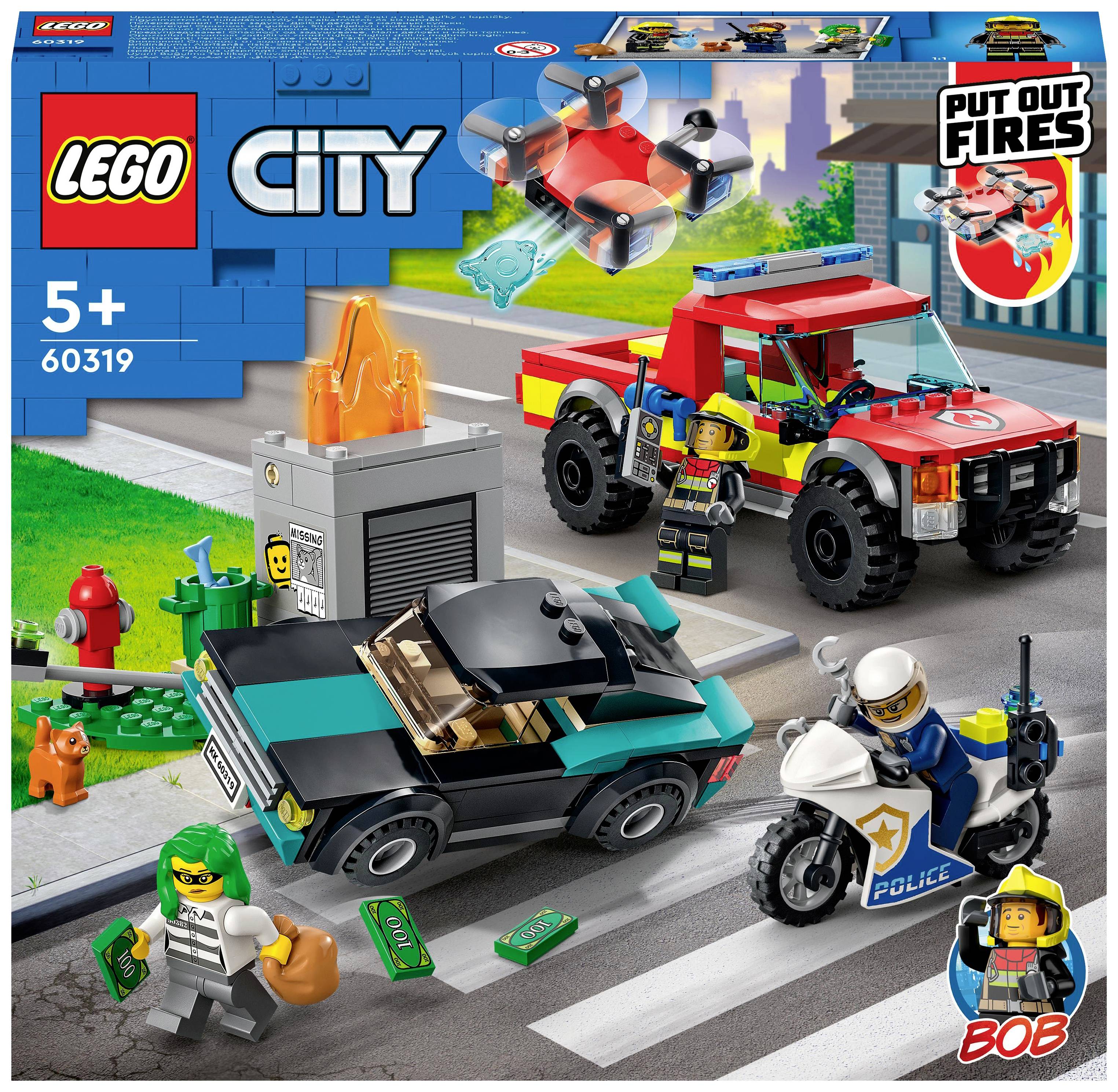 60319 LEGO® CITY Löscheinsatz und Verfolgungsjagd