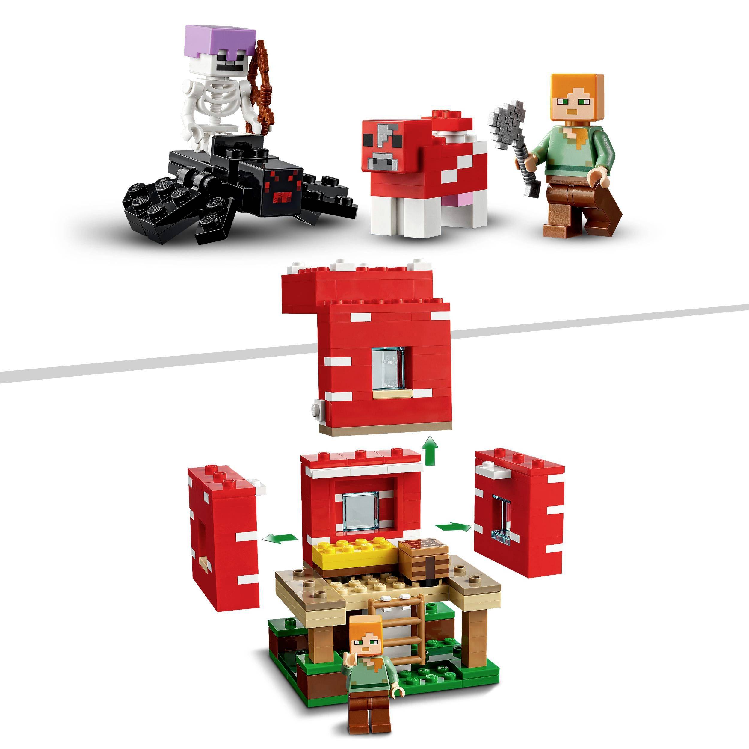 21179 LEGO® MINECRAFT Das Pilzhaus