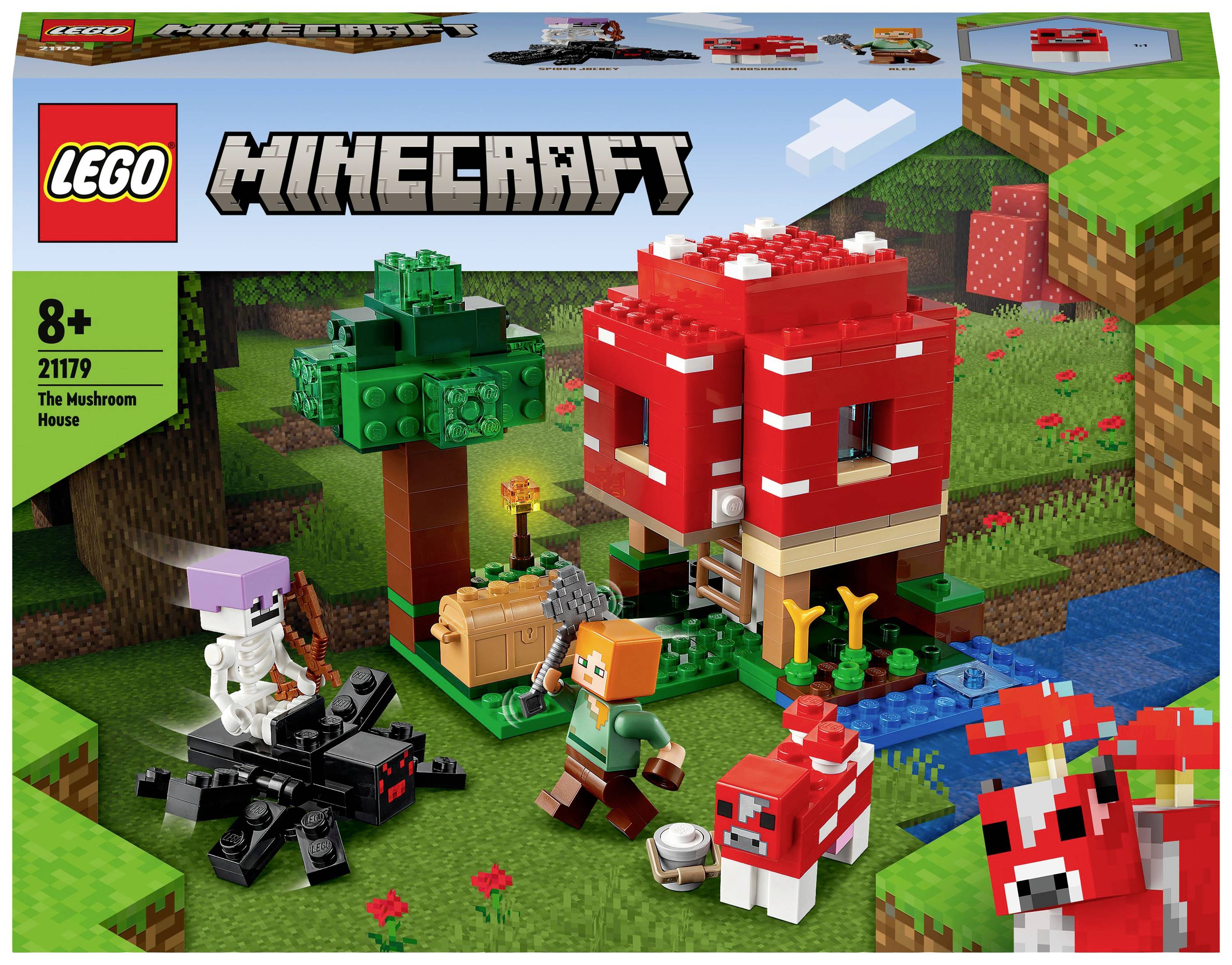 21179 LEGO® MINECRAFT Das Pilzhaus