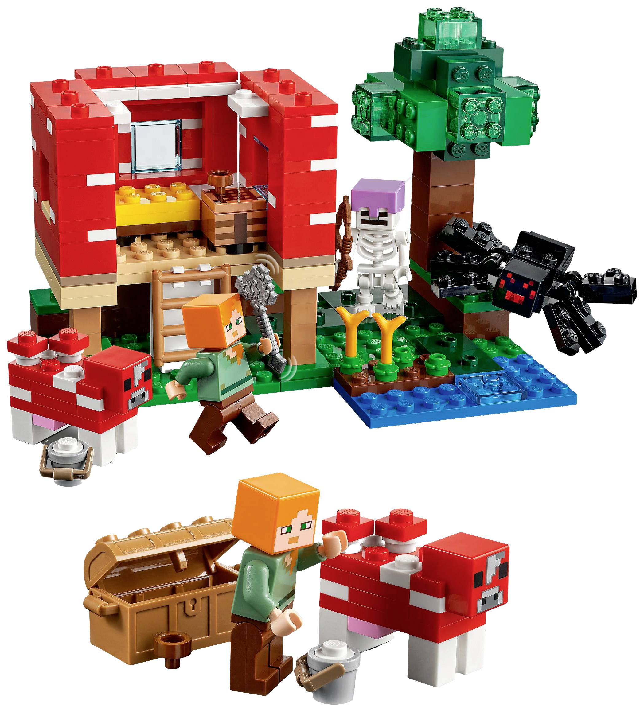 21179 LEGO® MINECRAFT Das Pilzhaus