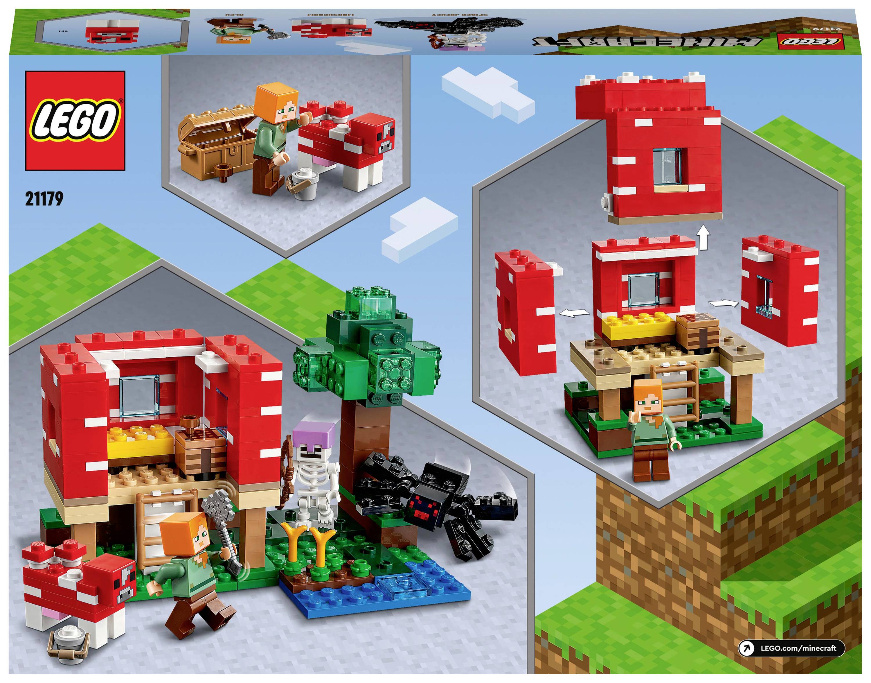 21179 LEGO® MINECRAFT Das Pilzhaus