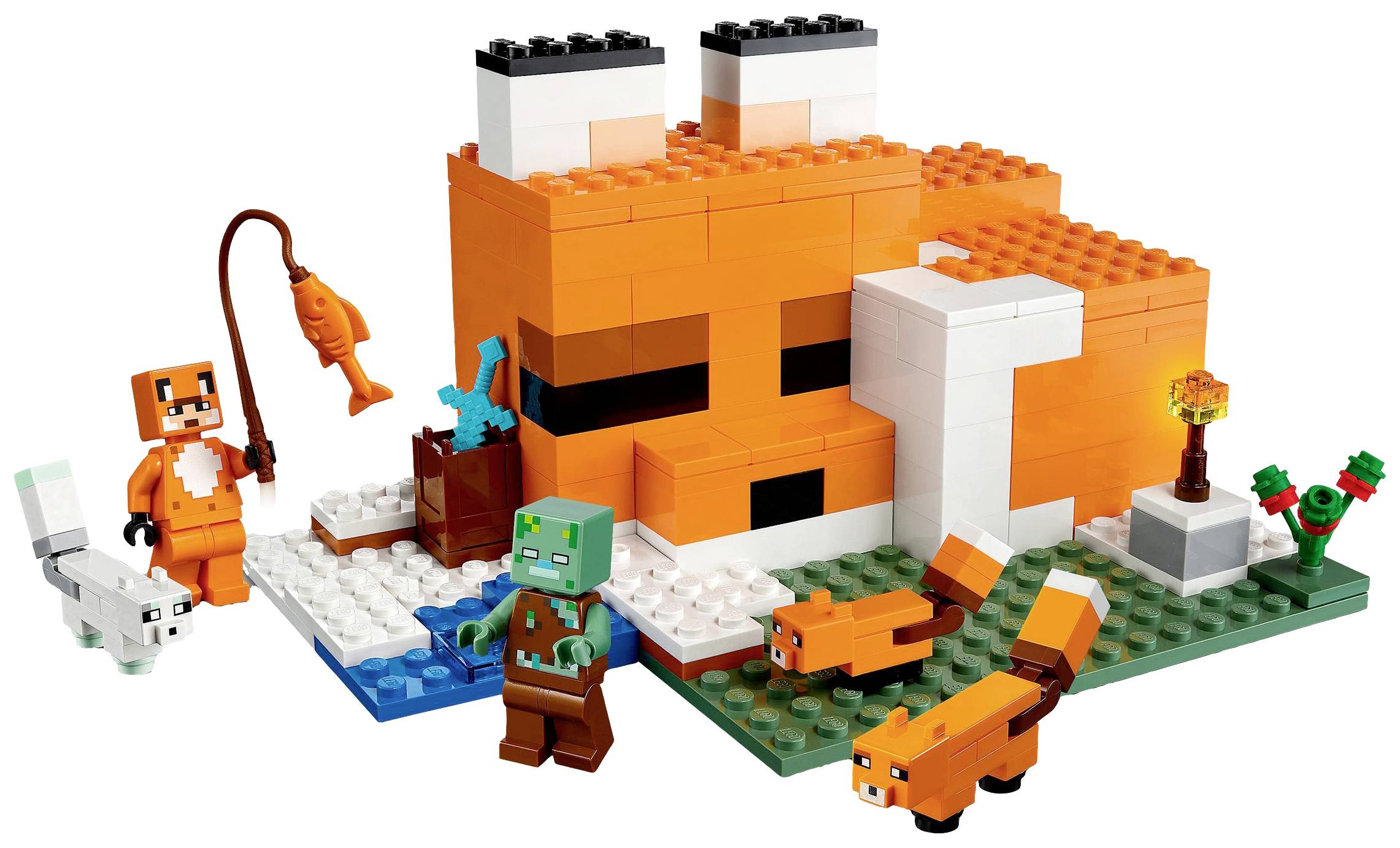 21178 LEGO® MINECRAFT Die Fuchs-Lodge