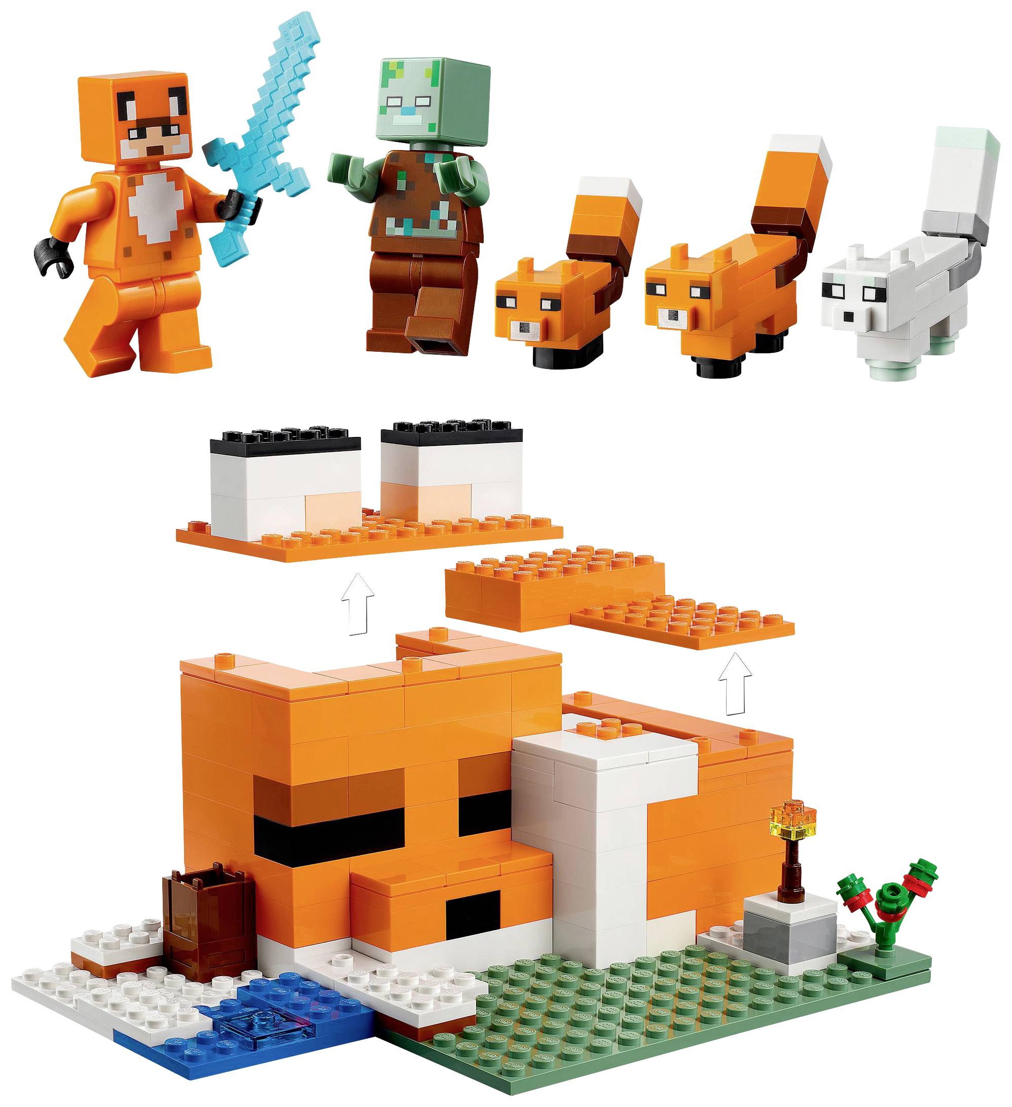 21178 LEGO® MINECRAFT Die Fuchs-Lodge