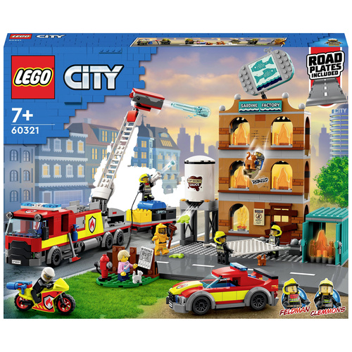 60321 LEGO® CITY Feuerwehreinsatz mit Löschtruppe