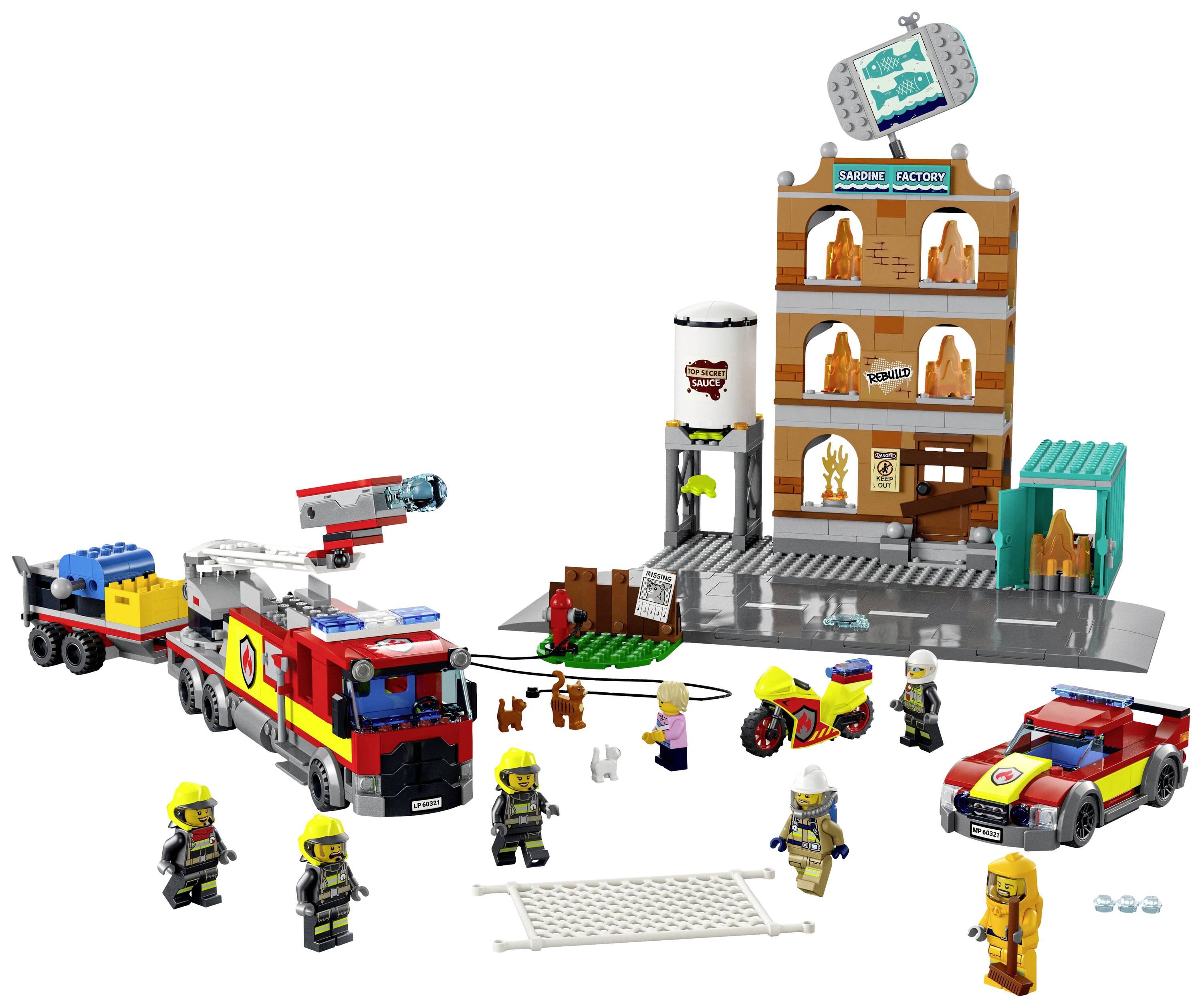 60321 LEGO® CITY Feuerwehreinsatz mit Löschtruppe