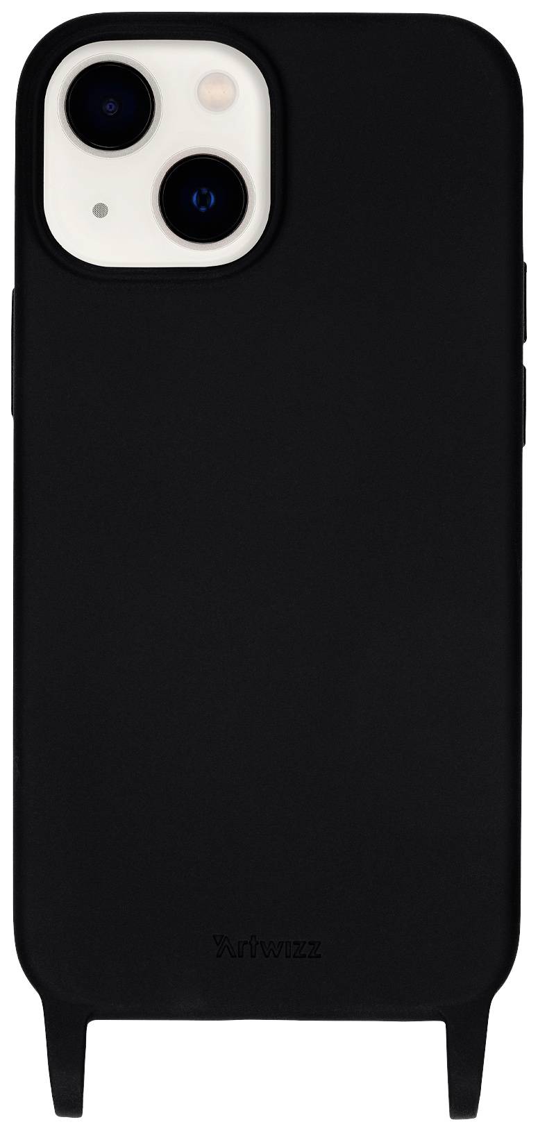 Artwizz HangOn Case Silicone Case Apple iPhone 13 mini Schwarz Stoßfest 4695-3449