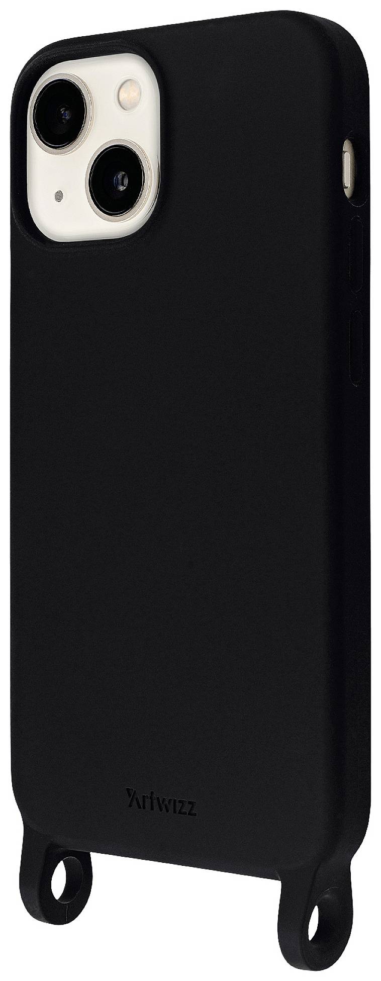 Artwizz HangOn Case Silicone Case Apple iPhone 13 mini Schwarz Stoßfest 4695-3449