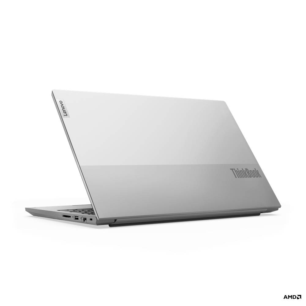 Lenovo Notebook ThinkBook 15 G3 ACL 21A4 39.6 cm (15.6 Zoll) Full-HD+ AMD Ryzen 7 5700U 16 GB RAM 512 GB SSD Deutsch, QWERTZ Grau 21A400B3GE