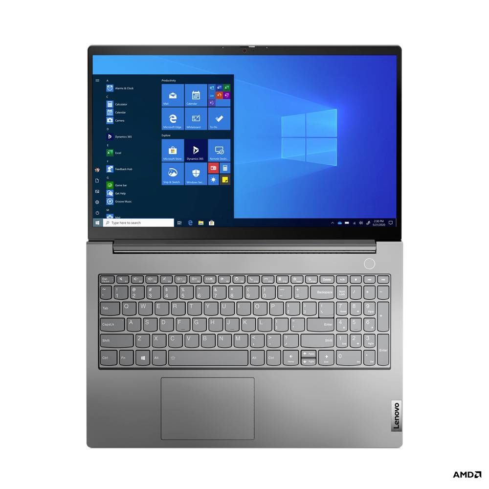 Lenovo Notebook ThinkBook 15 G3 ACL 21A4 39.6 cm (15.6 Zoll) Full-HD+ AMD Ryzen 7 5700U 16 GB RAM 512 GB SSD Deutsch, QWERTZ Grau 21A400B3GE