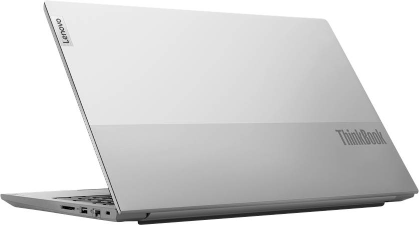 Lenovo Notebook ThinkBook 15 G3 ACL 21A4 39.6 cm (15.6 Zoll) Full-HD+ AMD Ryzen 7 5700U 16 GB RAM 512 GB SSD Deutsch, QWERTZ Grau 21A400B3GE