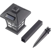 EC23234 Solar-Gartenleuchte LED Schwarz EC23234 Solar-Gartenleuchte LED Schwarz