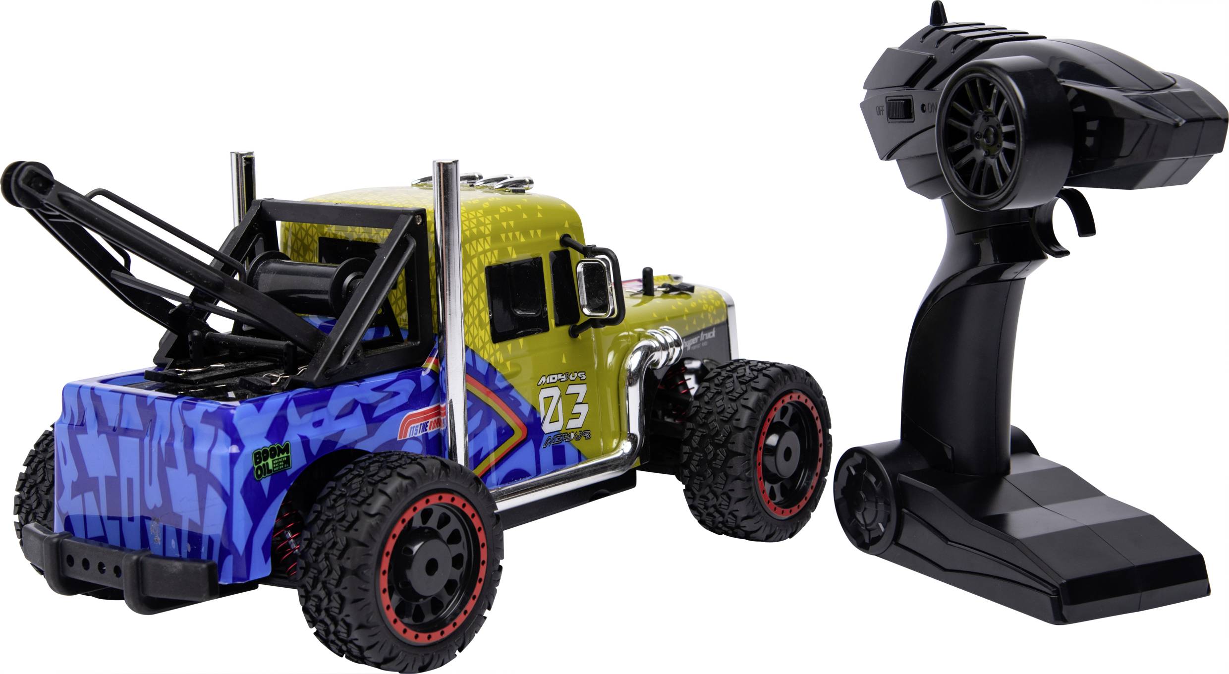 2476624 1:16 RC Einsteiger Modellauto Allradantrieb (4WD) inkl. Akku und Ladekabel