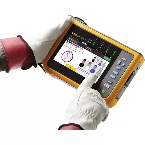 Fluke 1773, Power Quality Analyzer Netz-Analysegerät mit Loggerfunktion, inkl. Stromzangen 1 Set Fluke 1773, Power Quality Analyzer Netz-Analysegerät mit Loggerfunktion, inkl. Stromzangen 1 Set