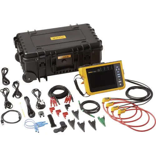 Fluke 1777/Basic, Power Quality Analyzer, Basic Netz-Analysegerät mit Loggerfunktion, inkl. Stromzangen 1 Set Fluke 1777/Basic, Power Quality Analyzer, Basic Netz-Analysegerät mit Loggerfunktion, inkl. Stromzangen 1 Set