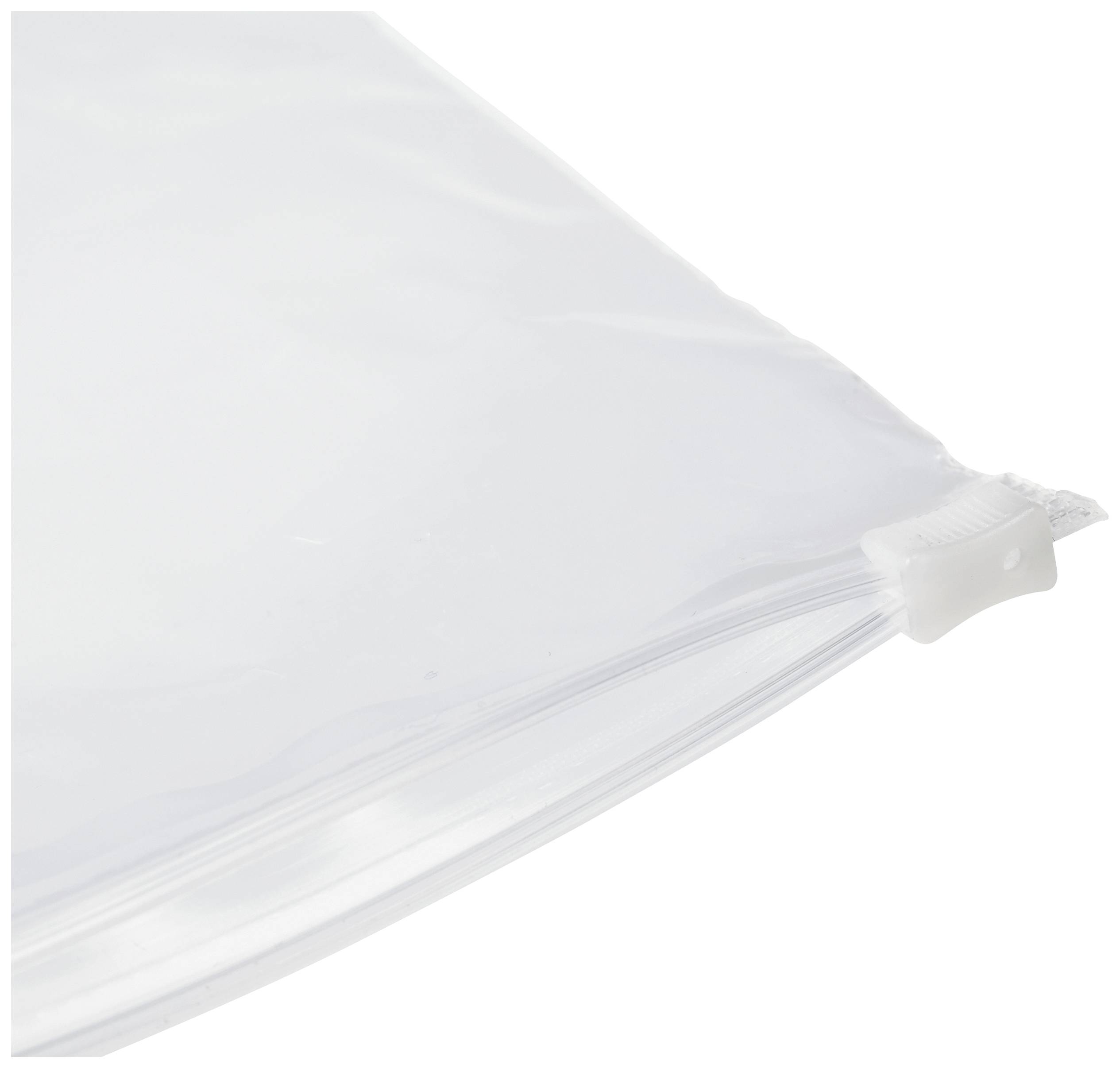 Zip-Beutel ohne Beschriftungsstreifen (L x B) 200mm x 100mm Transparent Polyethylen