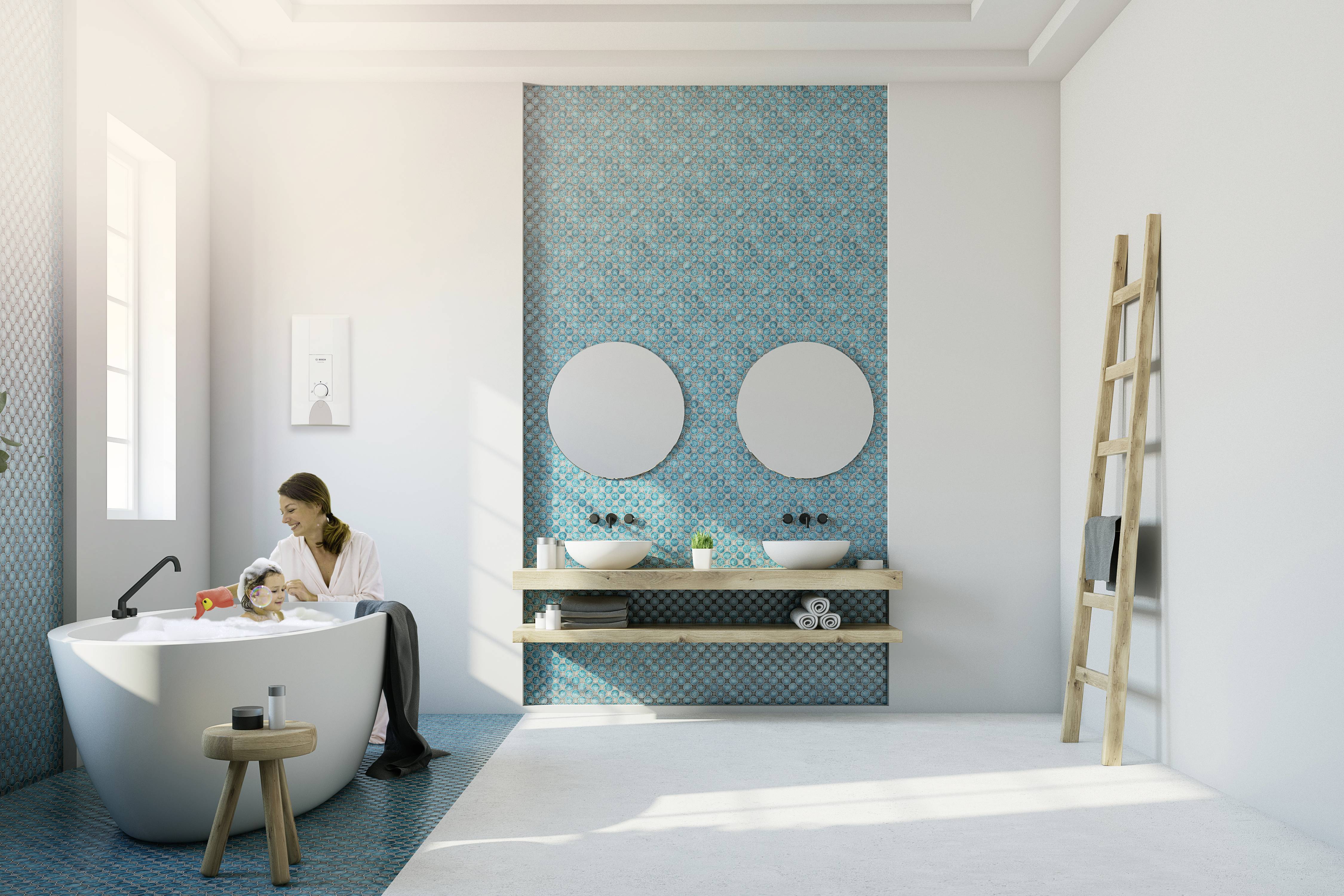 Bosch Home Comfort 7736504710 Tronic Comfort plus 18/21 kW Durchlauferhitzer A (A+ - F) elektronisch 21 kW