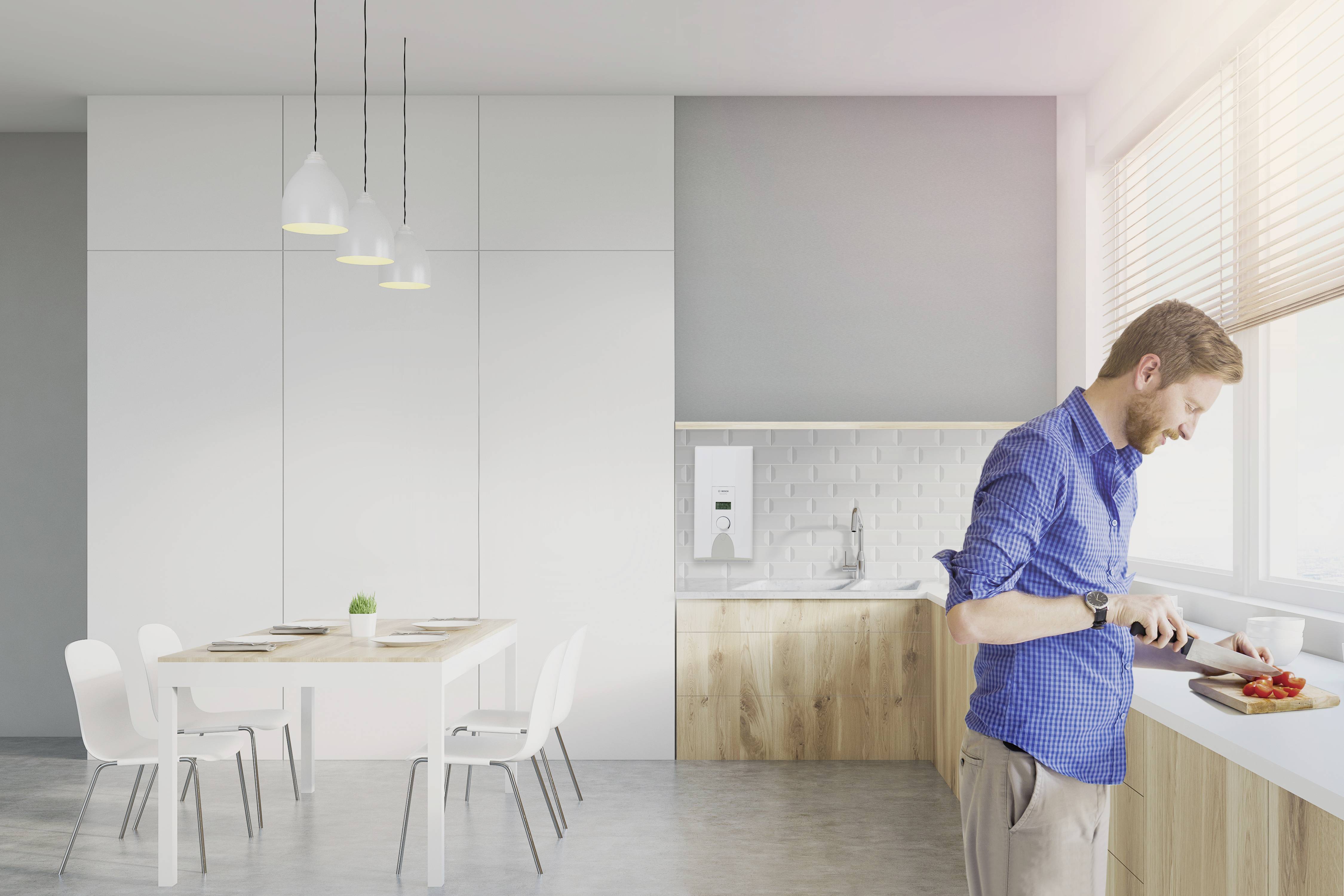 Bosch Home Comfort 7736504714 Tronic Advanced Plus 18/21 kW Durchlauferhitzer A (A+ - F) elektronisch 21 kW