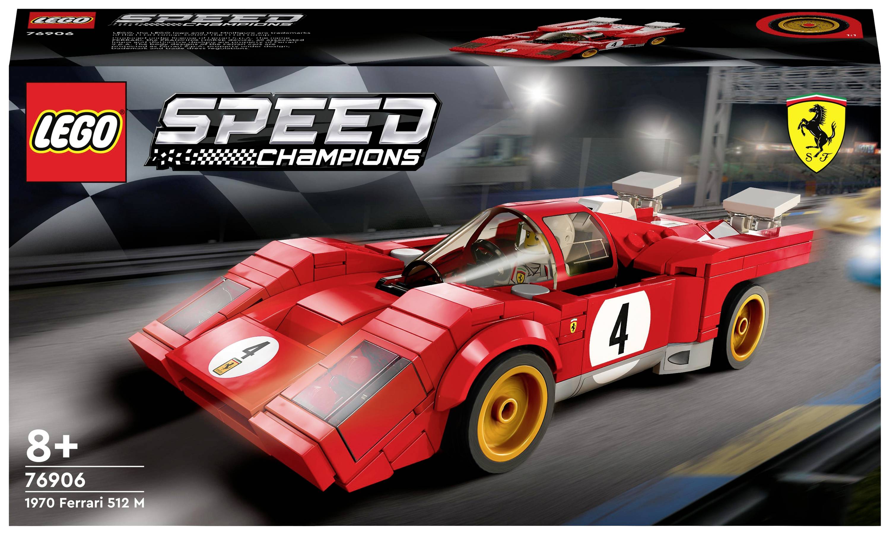 76906 LEGO® SPEED CHAMPIONS 1970 Ferrari 512 M