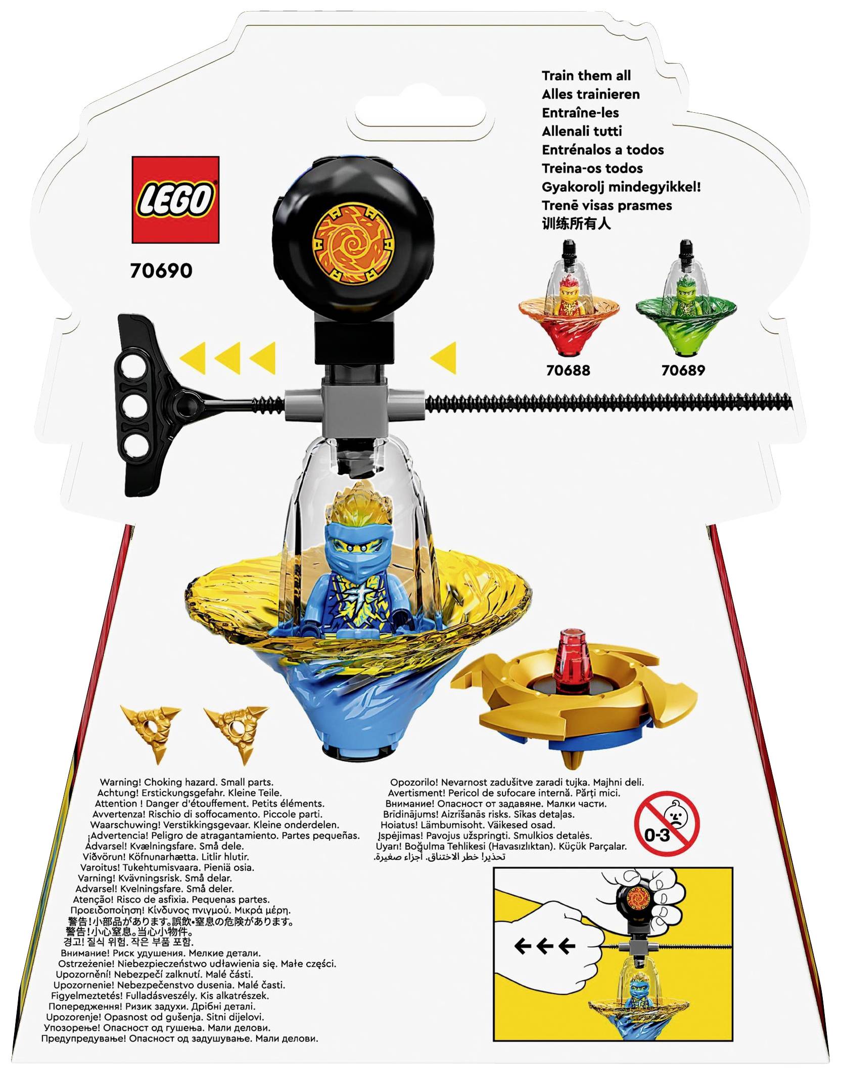 70690 LEGO® NINJAGO Jays Spinjitzu-Ninjatraining