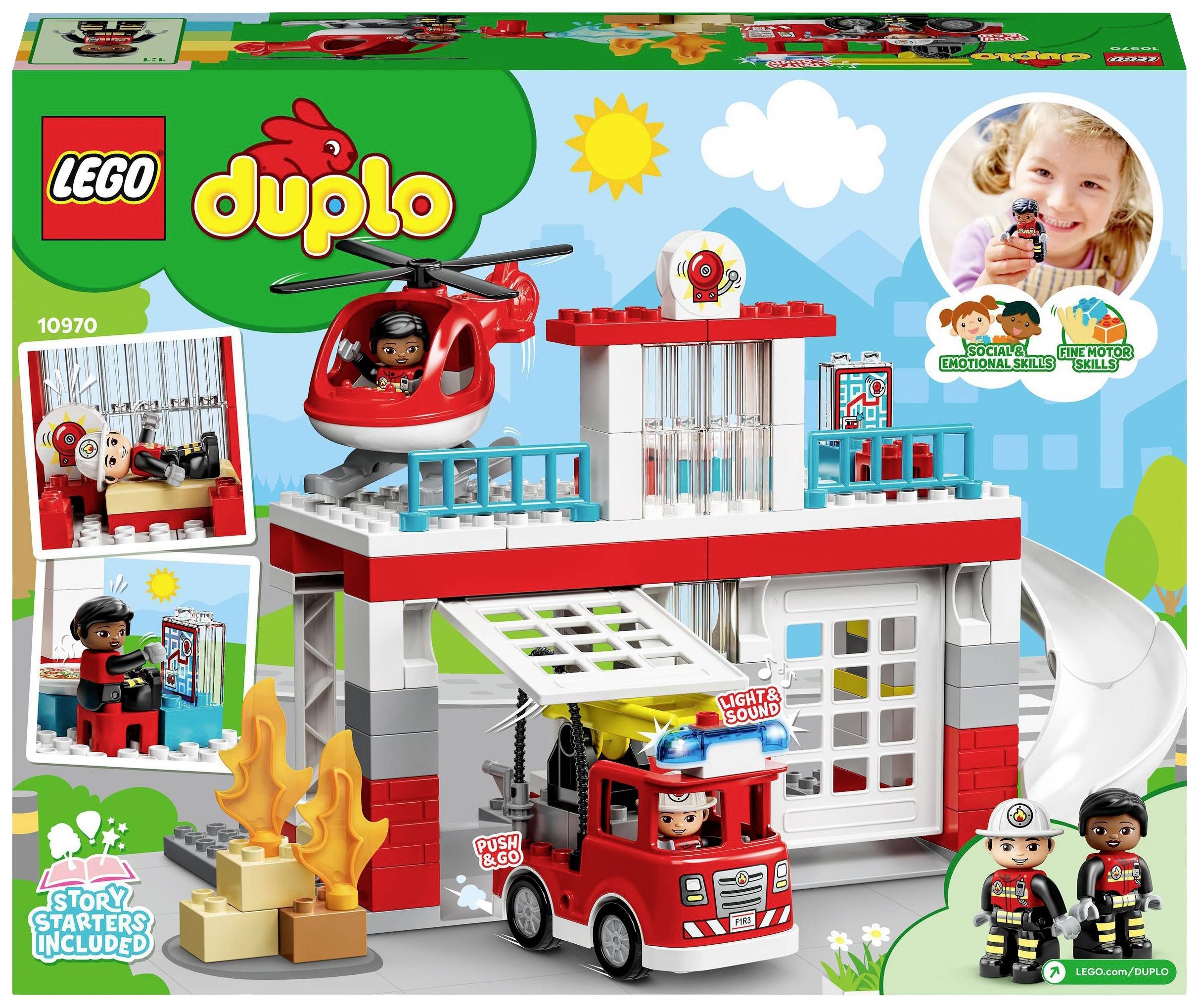 10970 LEGO® DUPLO® Feuerwehrwache mit Hubschrauber