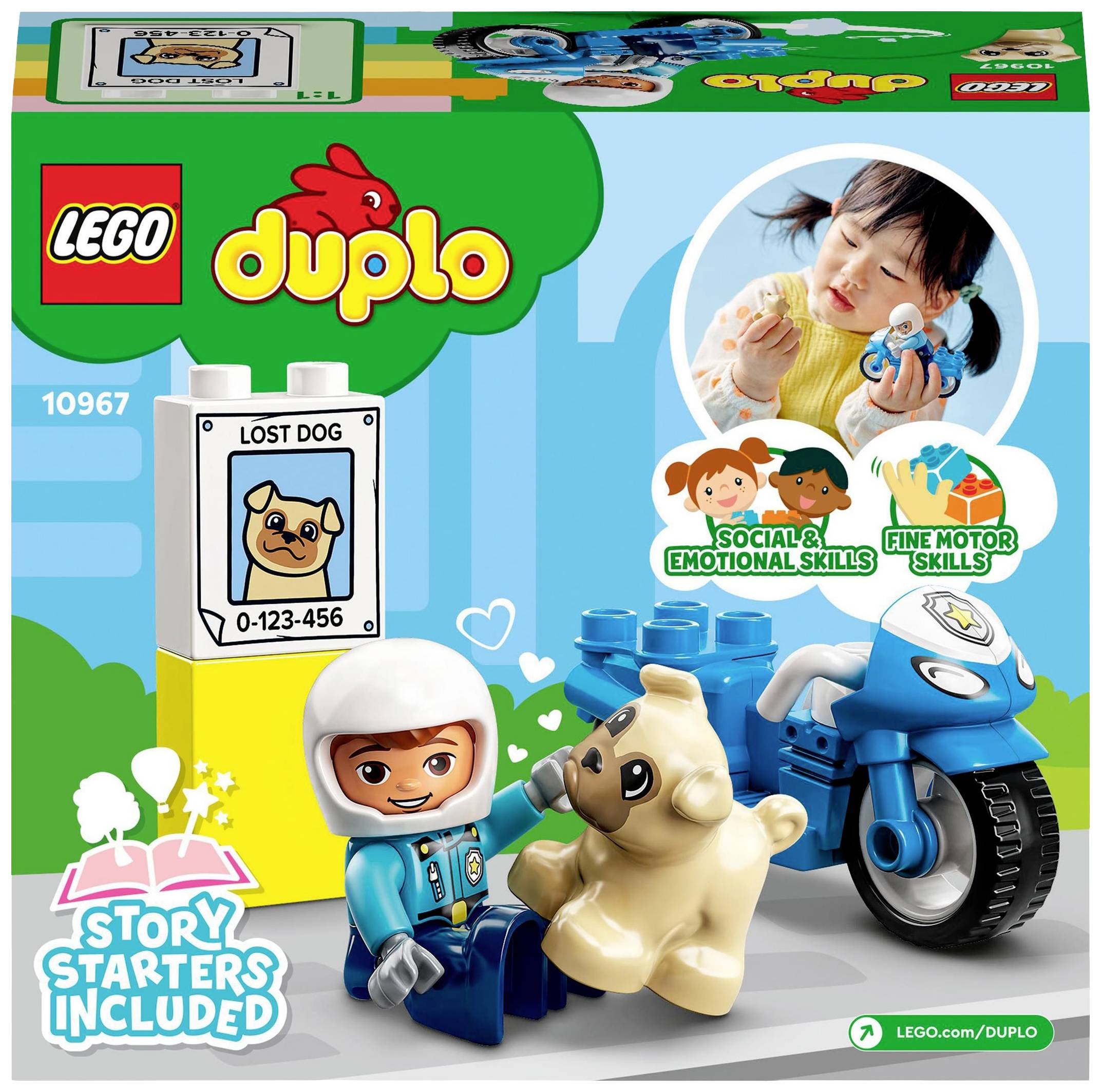 10967 LEGO® DUPLO® Polizeimotorrad