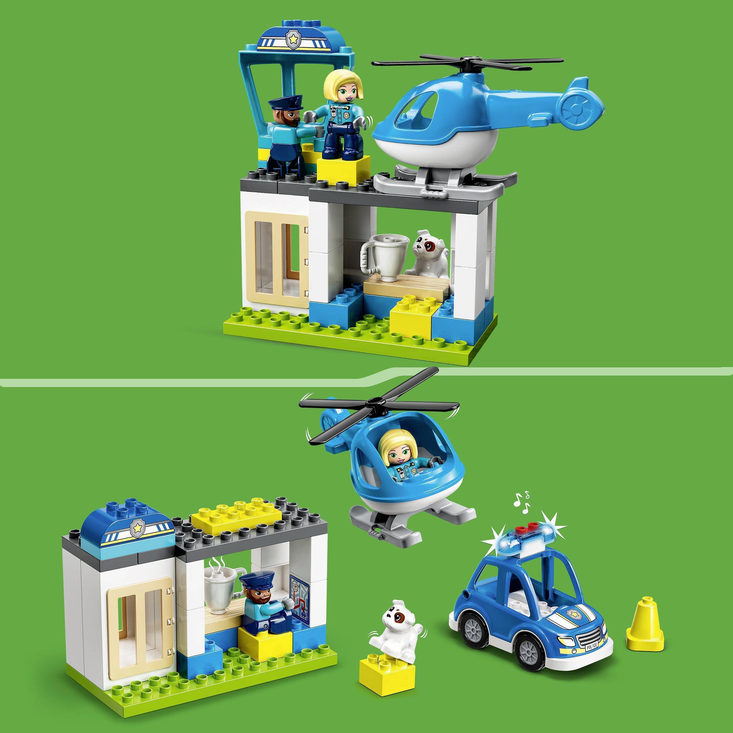 10959 LEGO® DUPLO® Polizeistation mit Hubschrauber