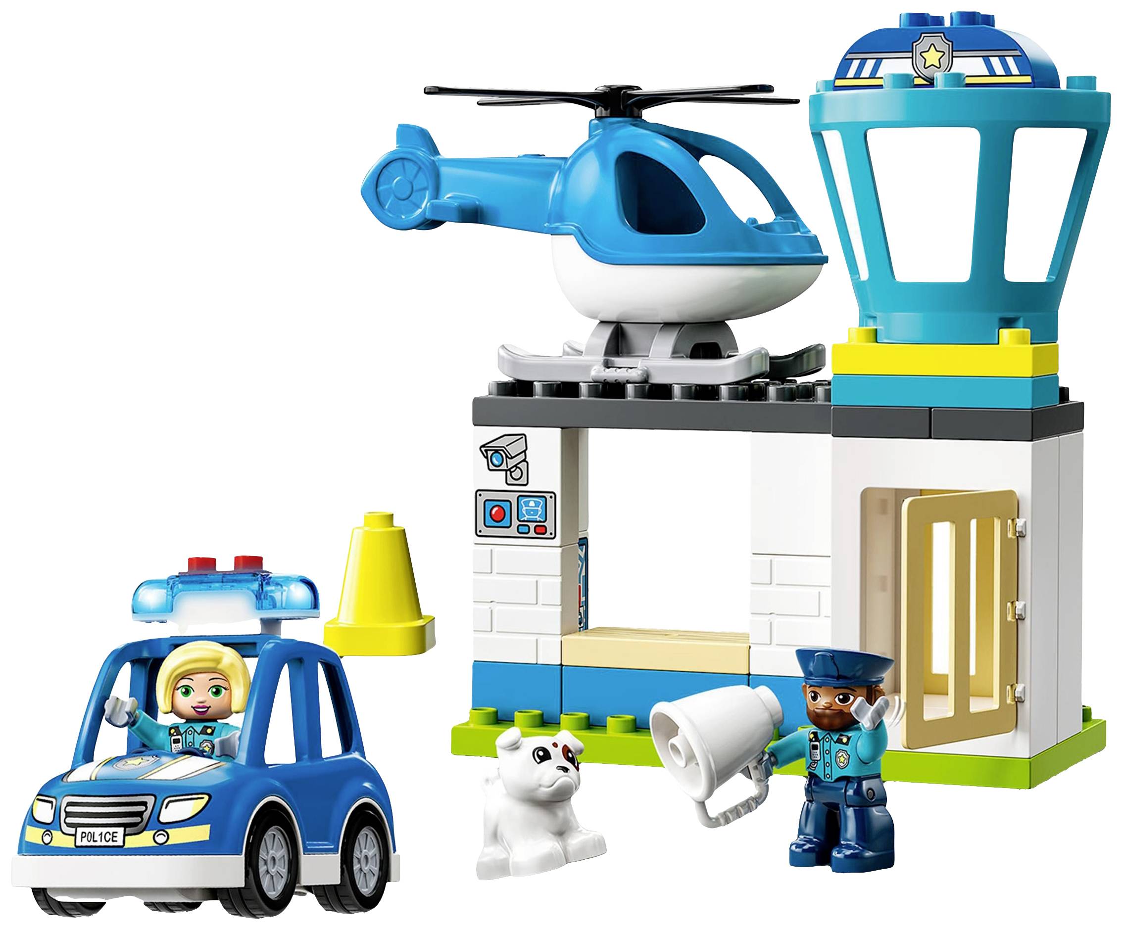 10959 LEGO® DUPLO® Polizeistation mit Hubschrauber