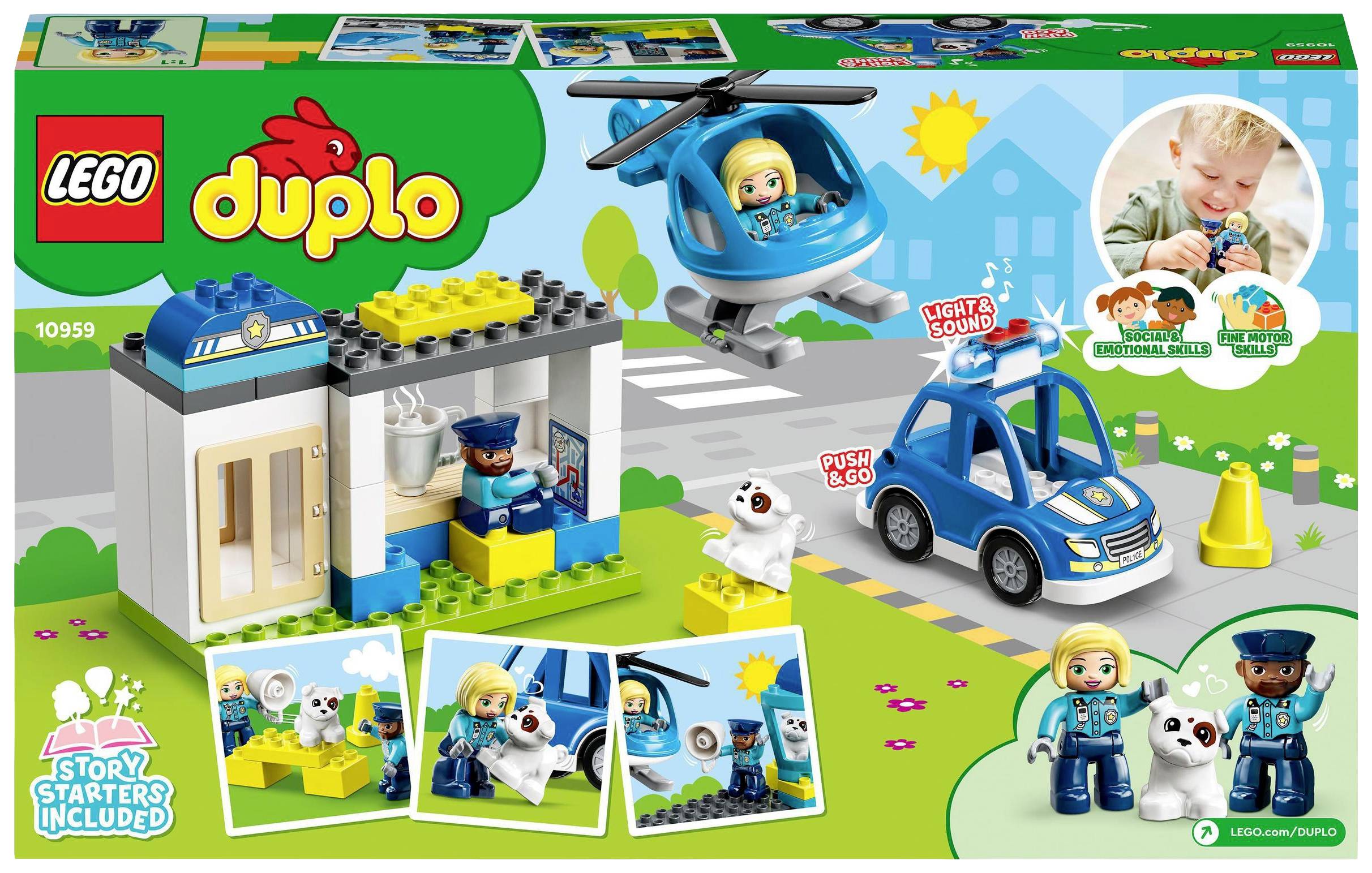 10959 LEGO® DUPLO® Polizeistation mit Hubschrauber