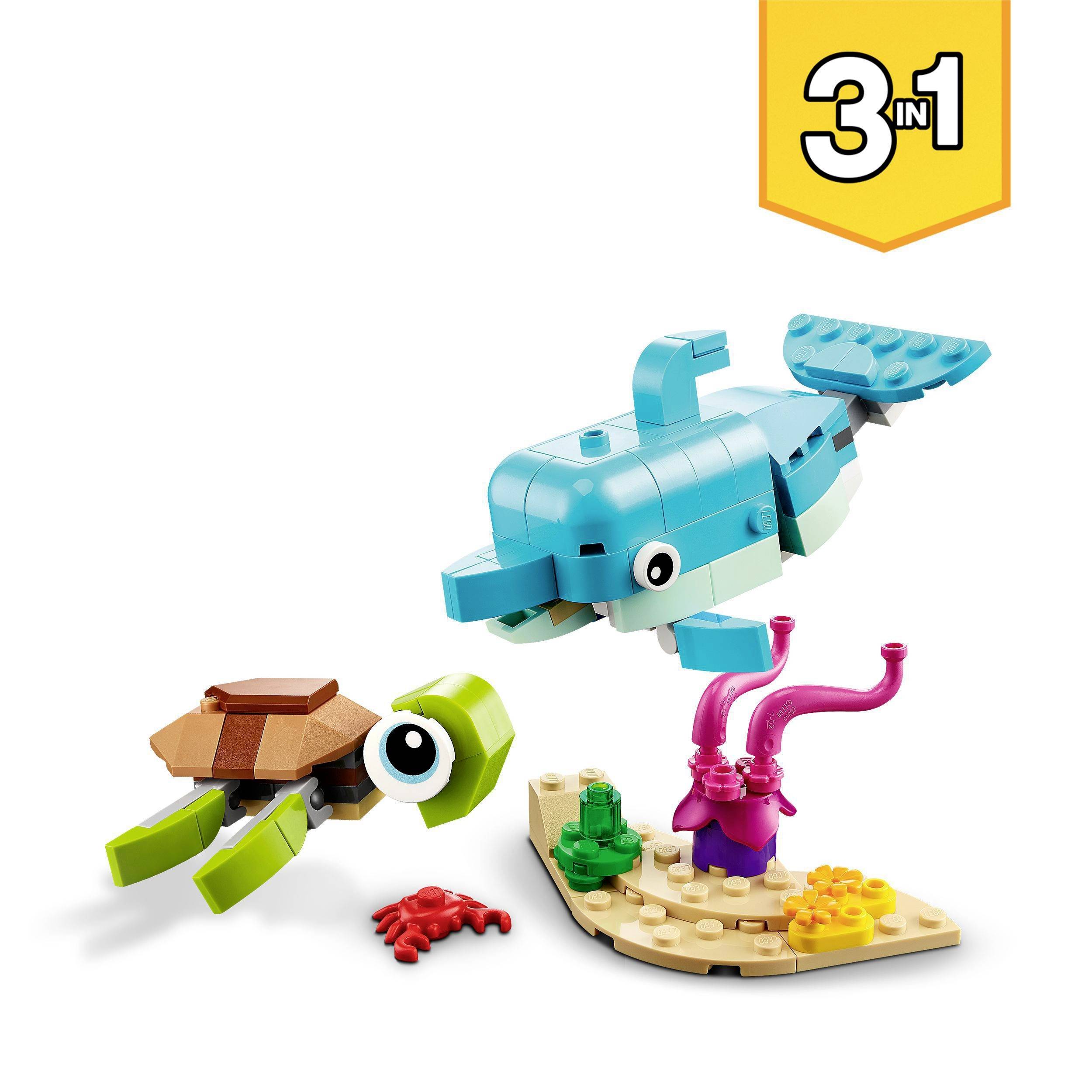 31128 LEGO® CREATOR Delfin und Schildkröte