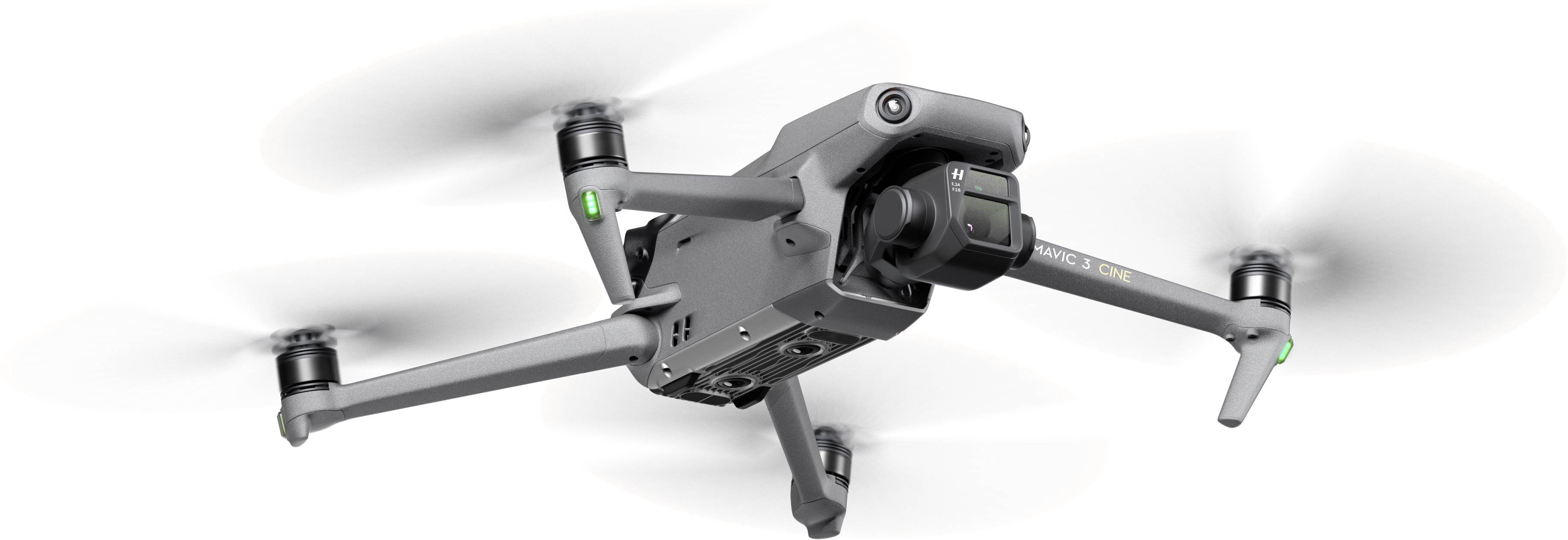 DJI Mavic 3 Cine Premium Combo Quadrocopter RtF GPS-Funktion, Kameraflug Hellgrau, Schwarz