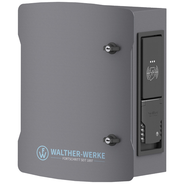 Walther Werke Wallbox smartEVO 22 Wallbox Typ 2 Mode 3 32A Anzahl Anschlüsse 1 22kW RFID